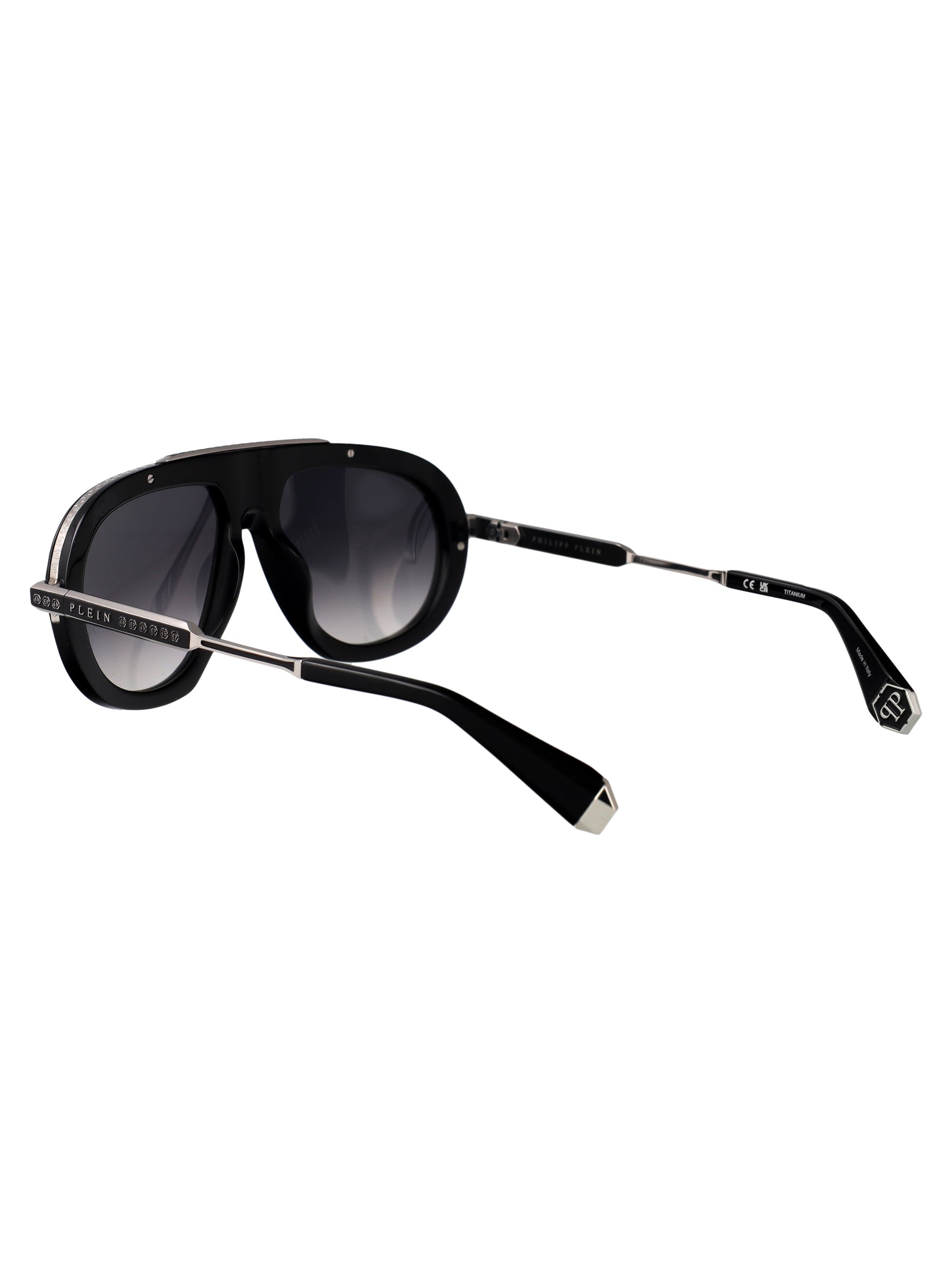 Spp151v 700y Nero Lucido Titanium Sunglasses