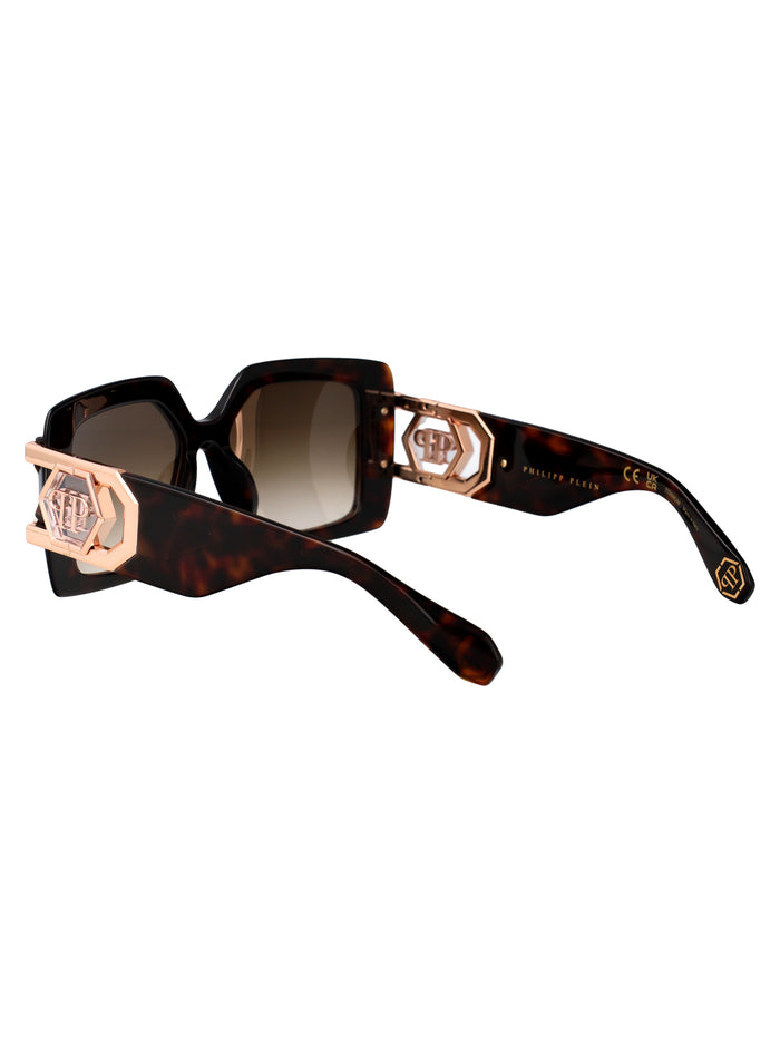 Spp159 0722 Avana Scura Lucida Titanium Sunglasses