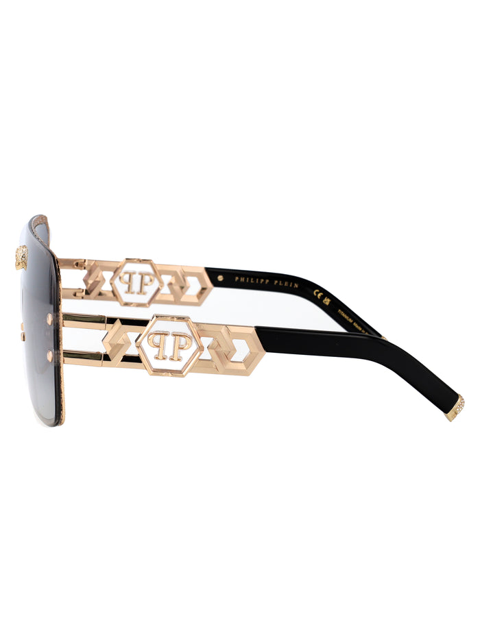 Spp162s 0300 Oro Rose' Lucido Totale Titanium Sunglasses