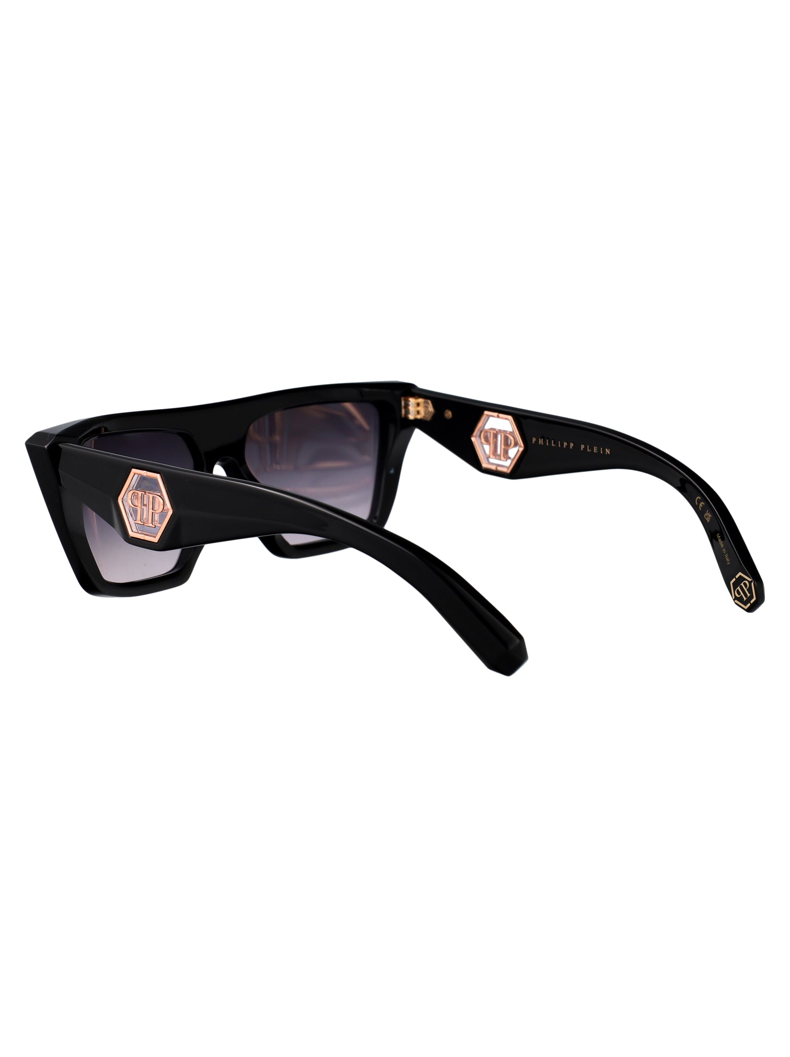 Spp177 0700 Nero Lucido Acetate Sunglasses