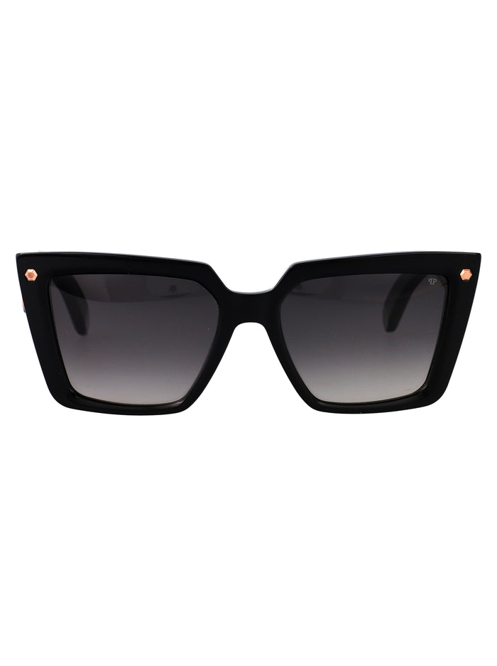 Spp178 0700 Nero Lucido Acetate Sunglasses