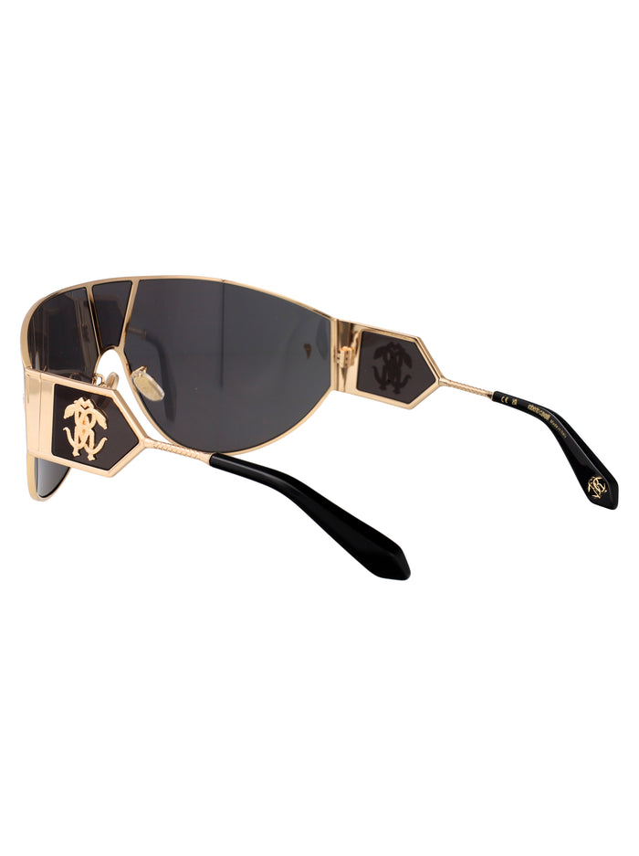 Src093 0300 Oro Rose' Lucido Totale Metal Sunglasses