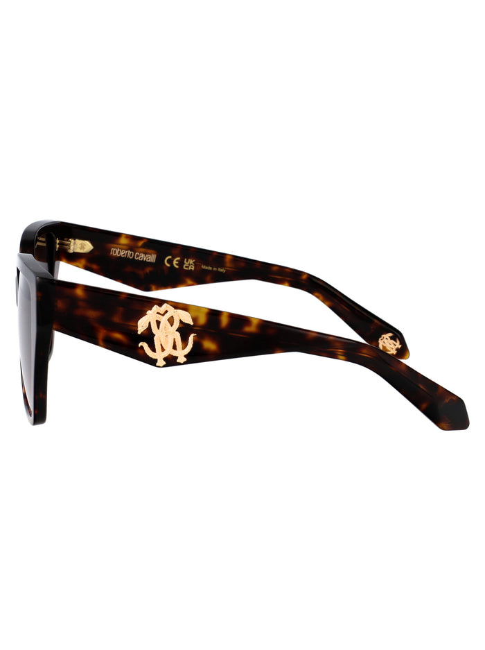 Src137 0743 Avana Marrone/giallo Lucida Acetate Sunglasses
