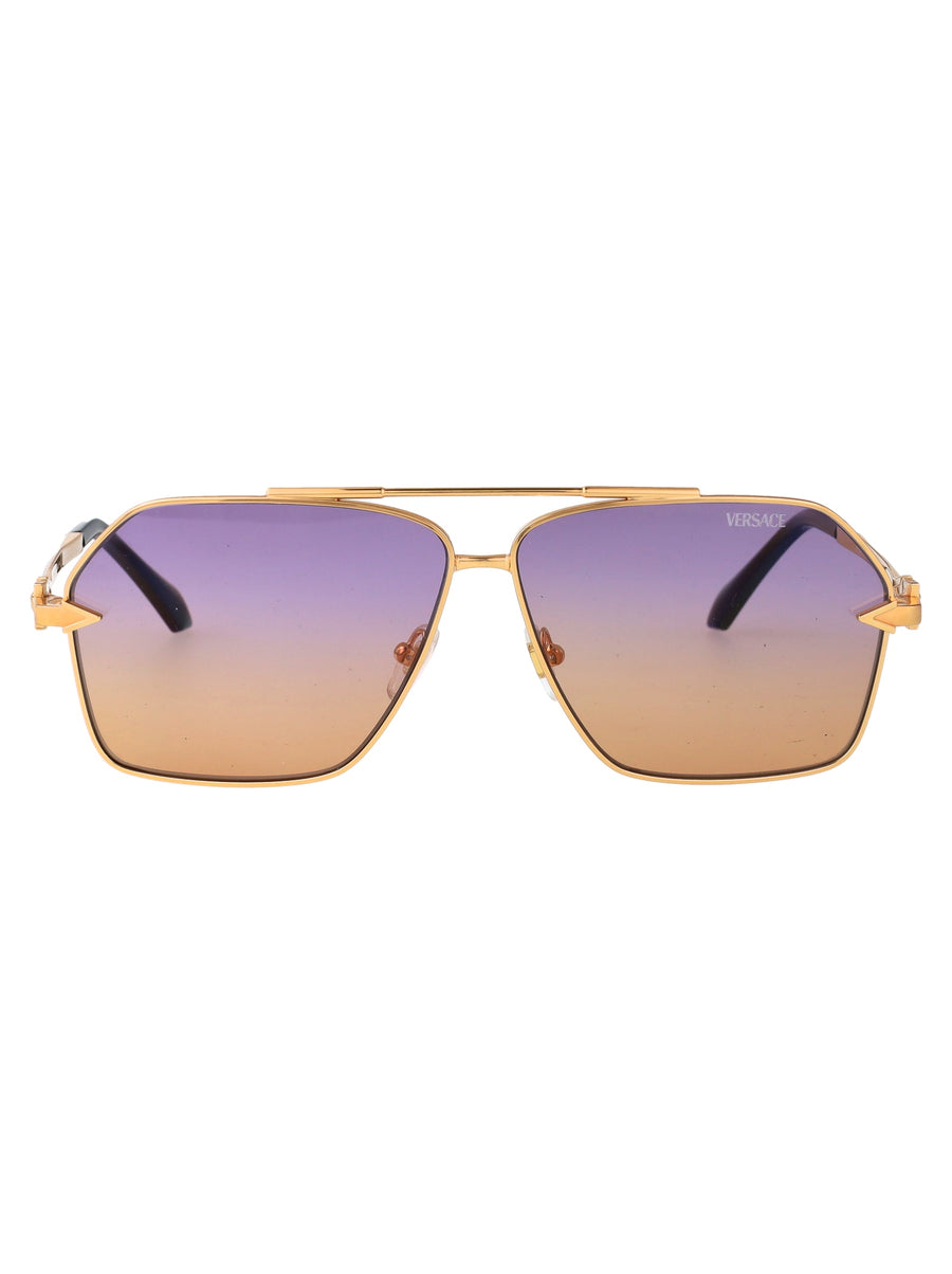 Sunglasses Gold Metal
