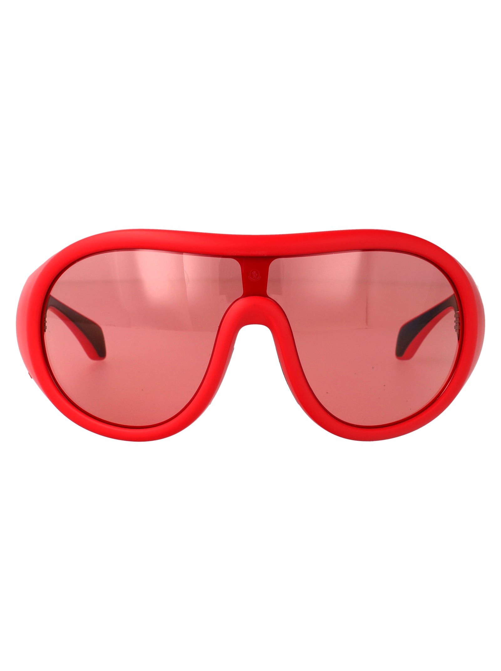 Cloche Matte Red Injected Sunglasses