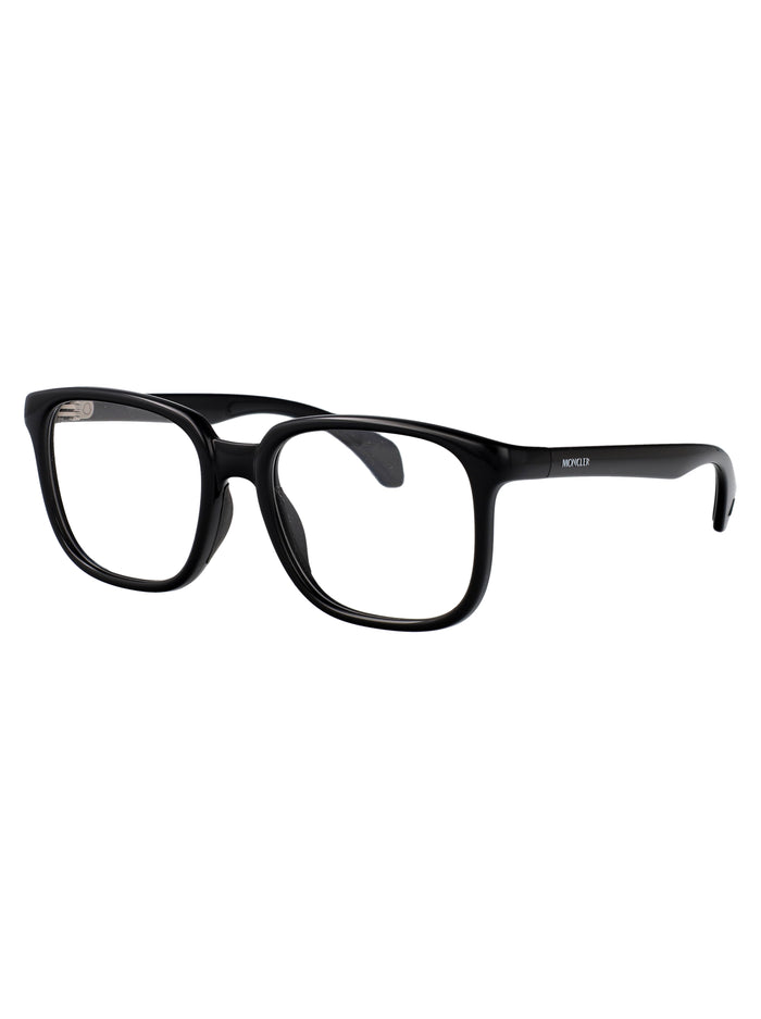 0me3003 Shiny Black Acetate Optical
