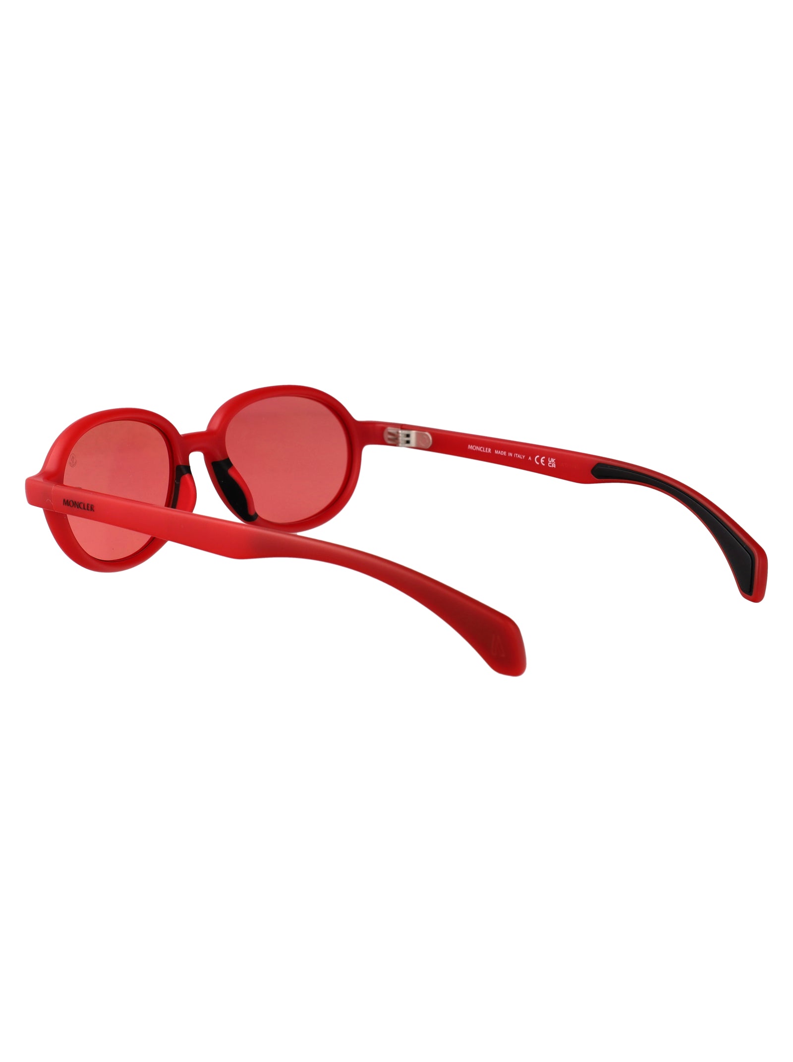Caprice Matte Milky Red Injected Sunglasses