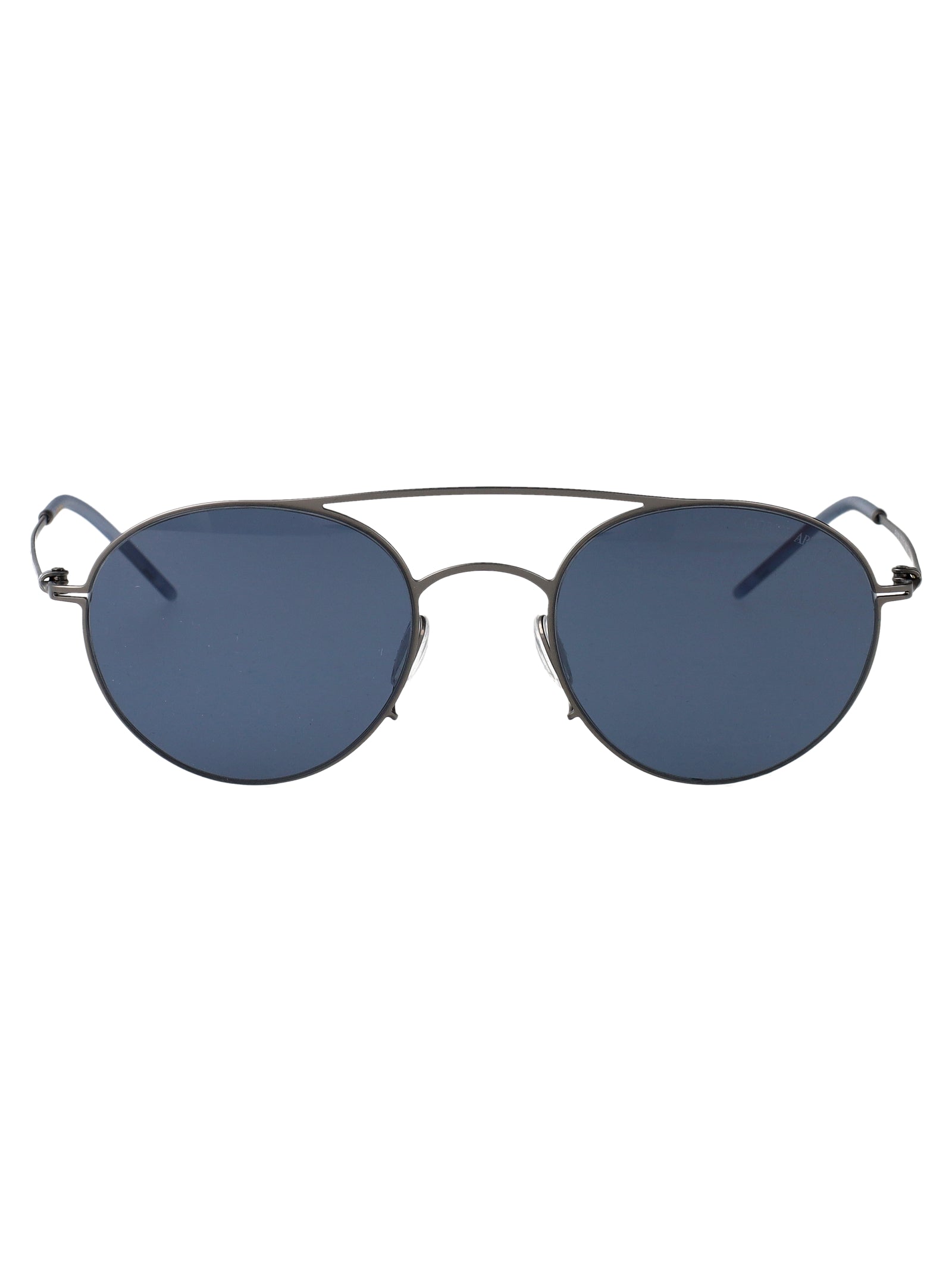 0ar6169 Matte Gunmetal Metal Sunglasses