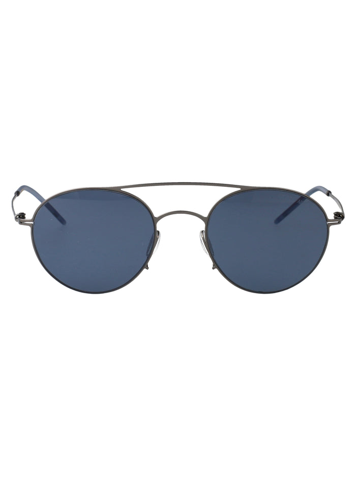 0ar6169 Matte Gunmetal Metal Sunglasses