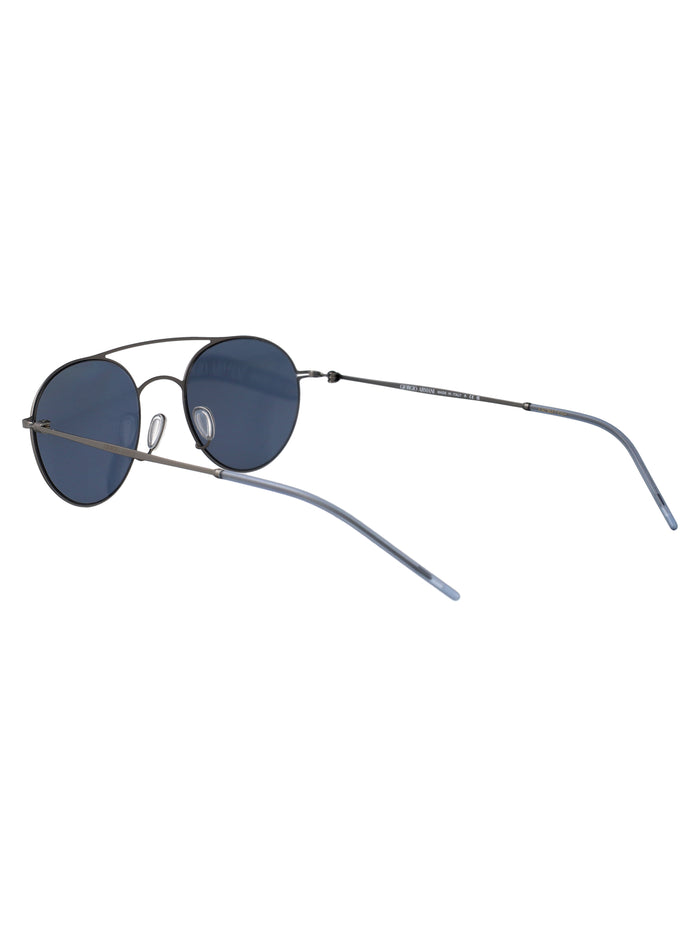 0ar6169 Matte Gunmetal Metal Sunglasses