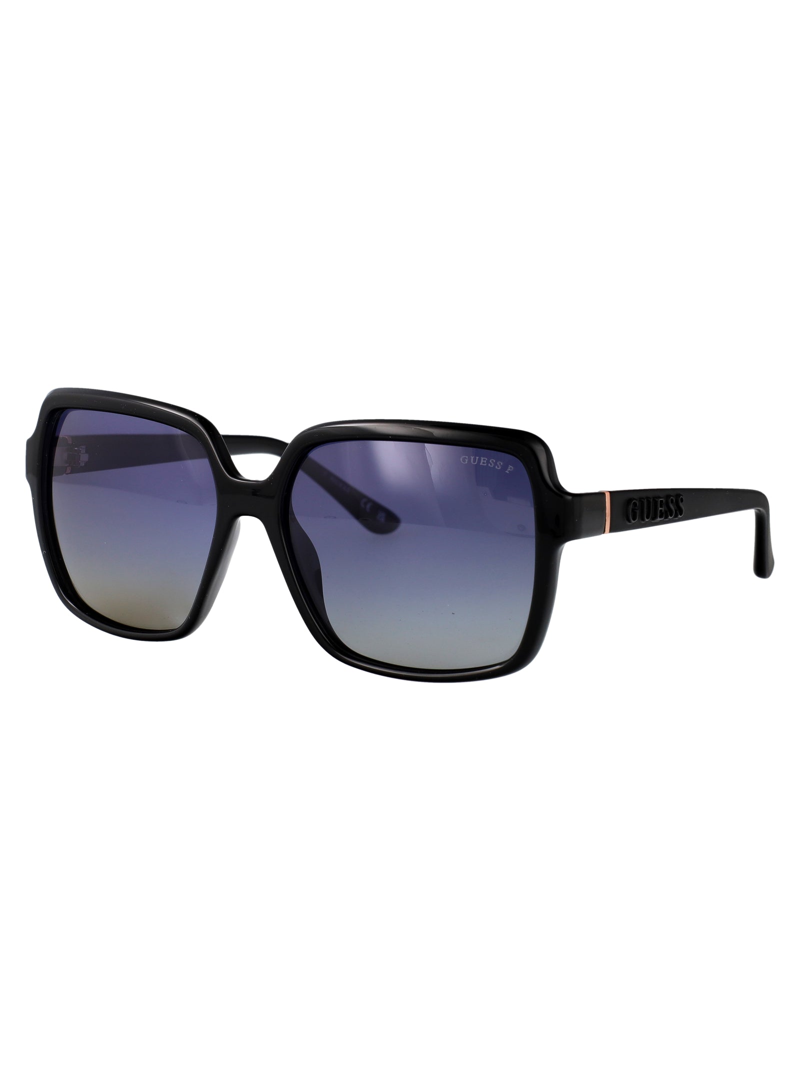 Gu00157 Nero Lucido / Fumo Polar Injected Sunglasses