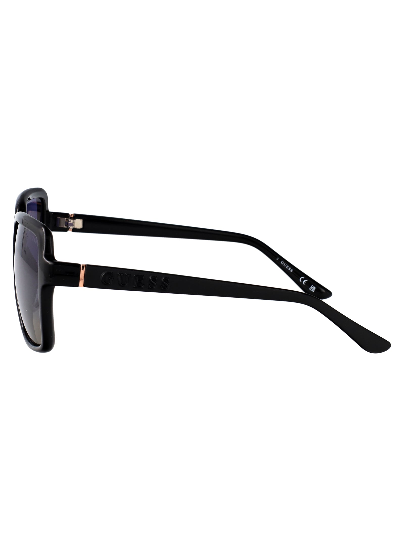 Gu00157 Nero Lucido / Fumo Polar Injected Sunglasses