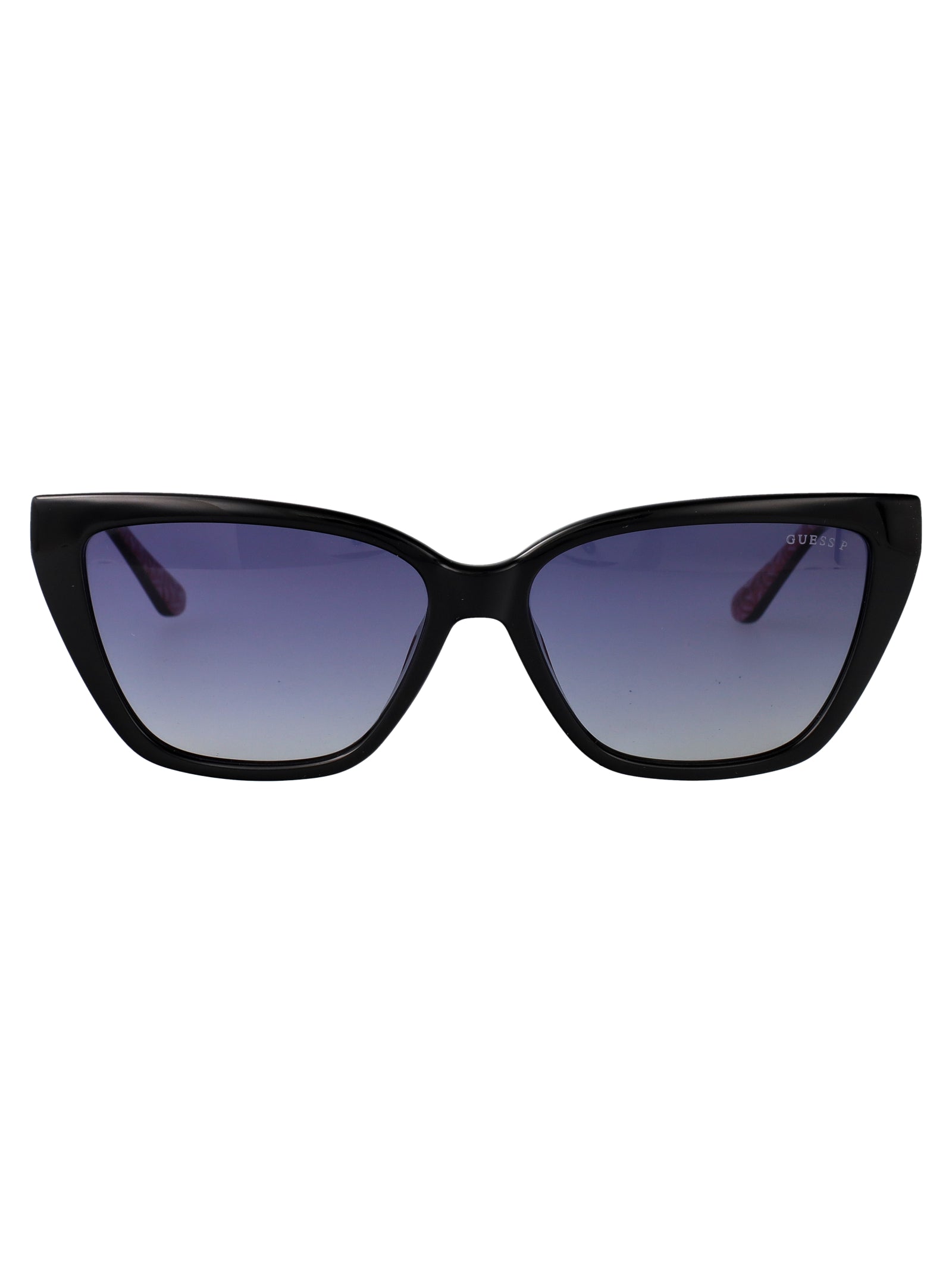 Gu7919 Nero Lucido / Fumo Polar Injected Sunglasses
