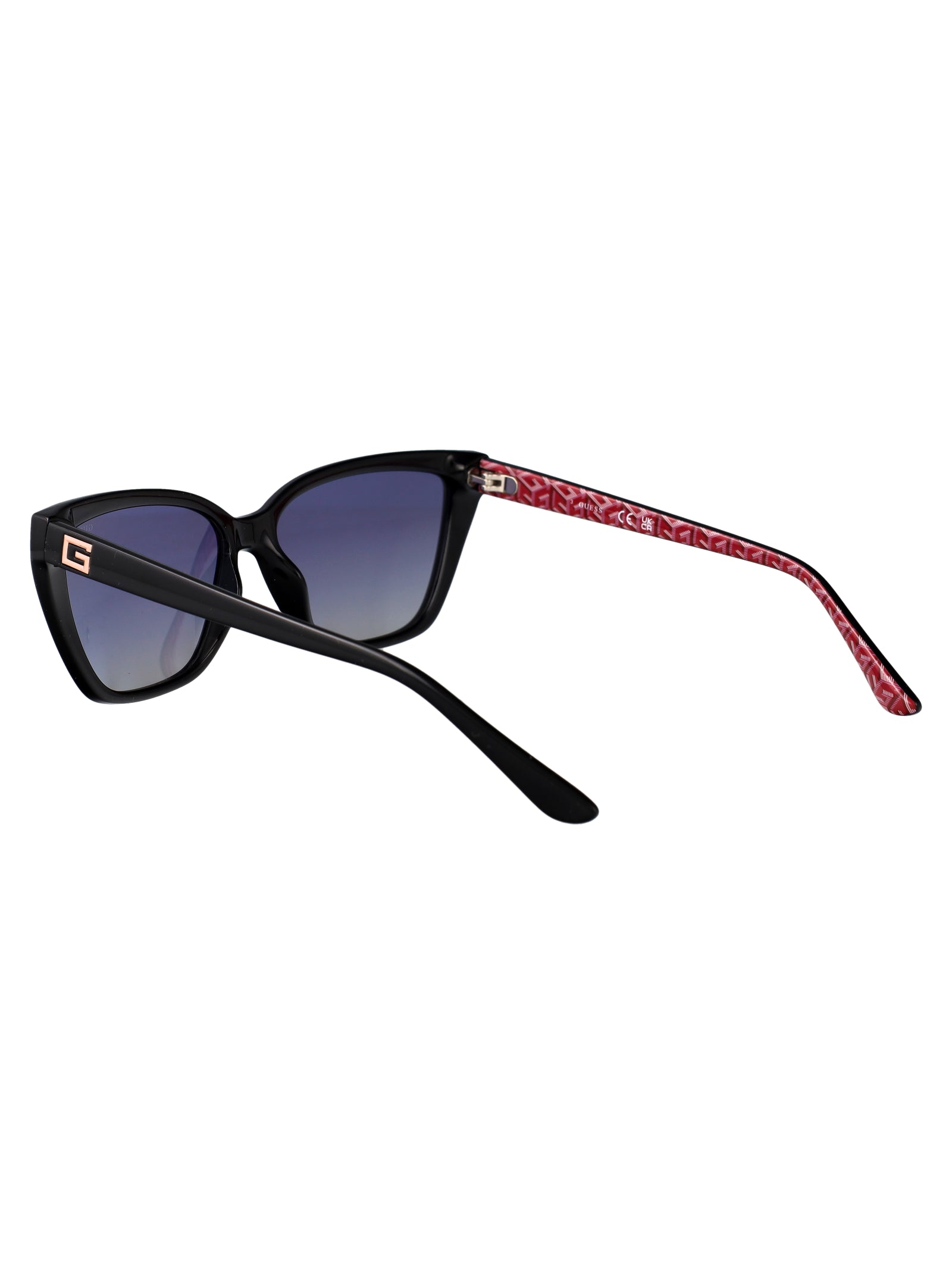 Gu7919 Nero Lucido / Fumo Polar Injected Sunglasses