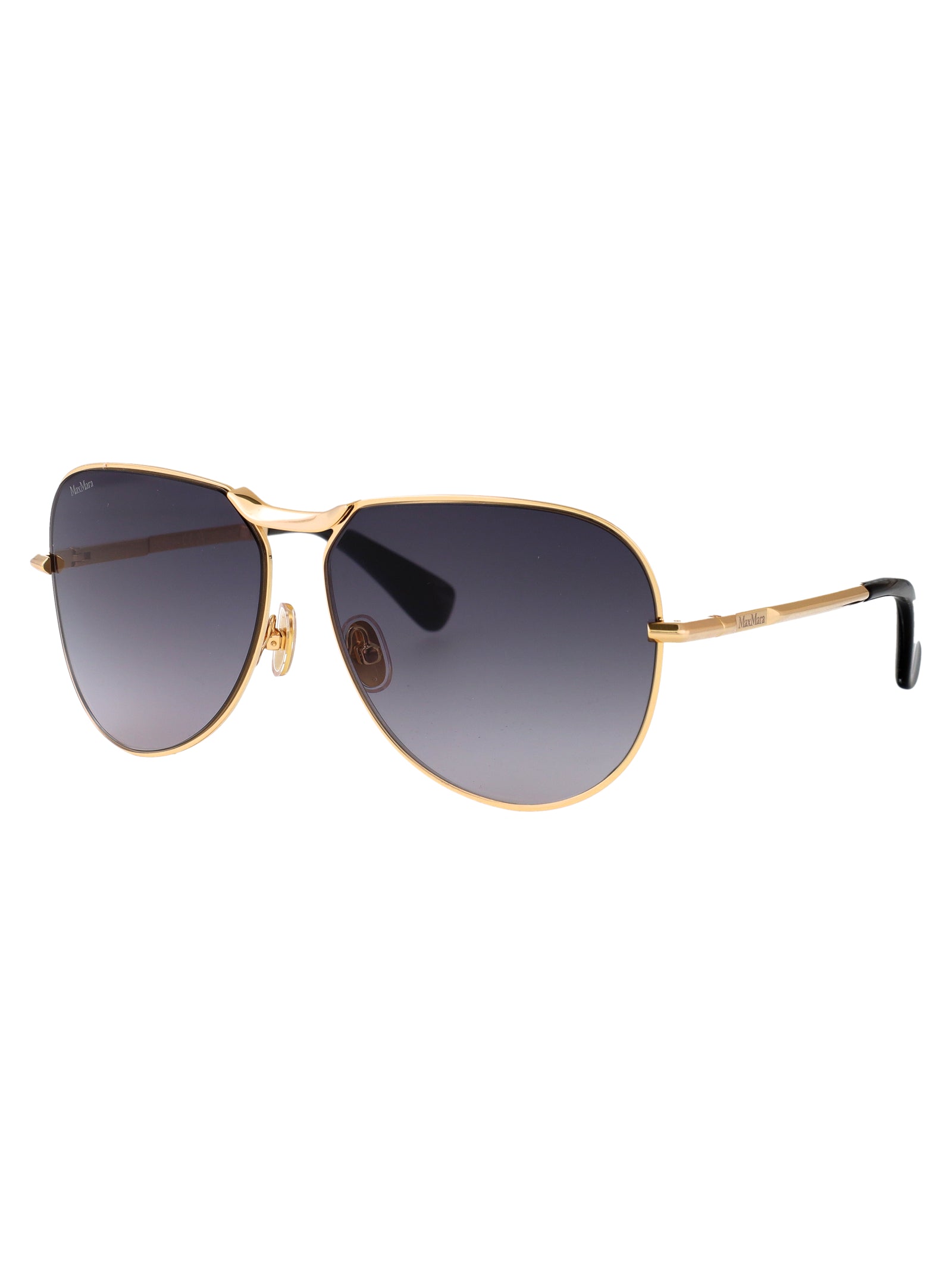 Miller-2 Oro Carico Lucido / Fumo Grad Metal Sunglasses