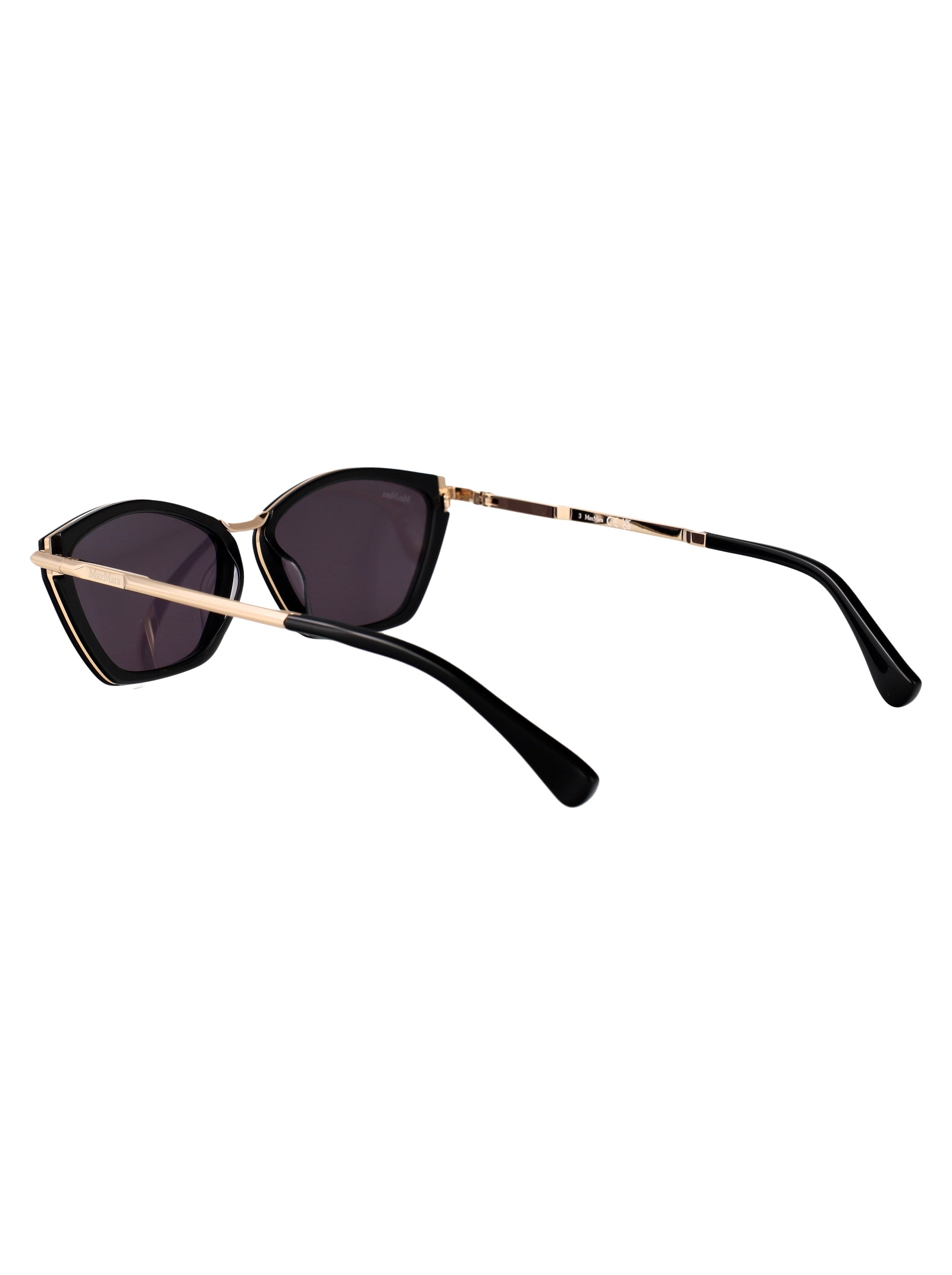 Mm0162 01a Nero Lucido / Fumo Acetate Sunglasses