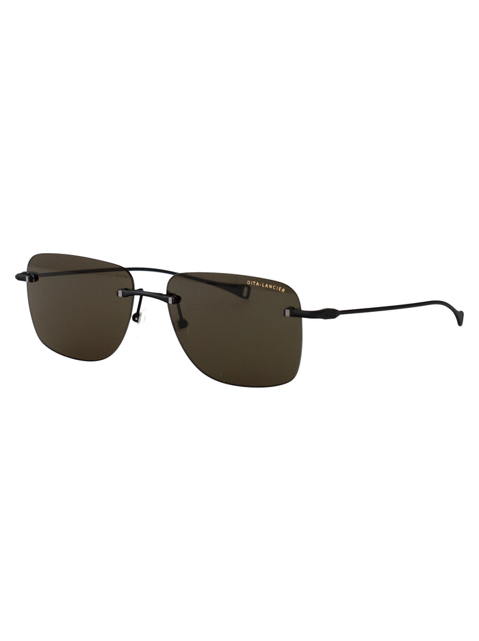 Dls119-A-04 04 Matte Black Metal Sunglasses
