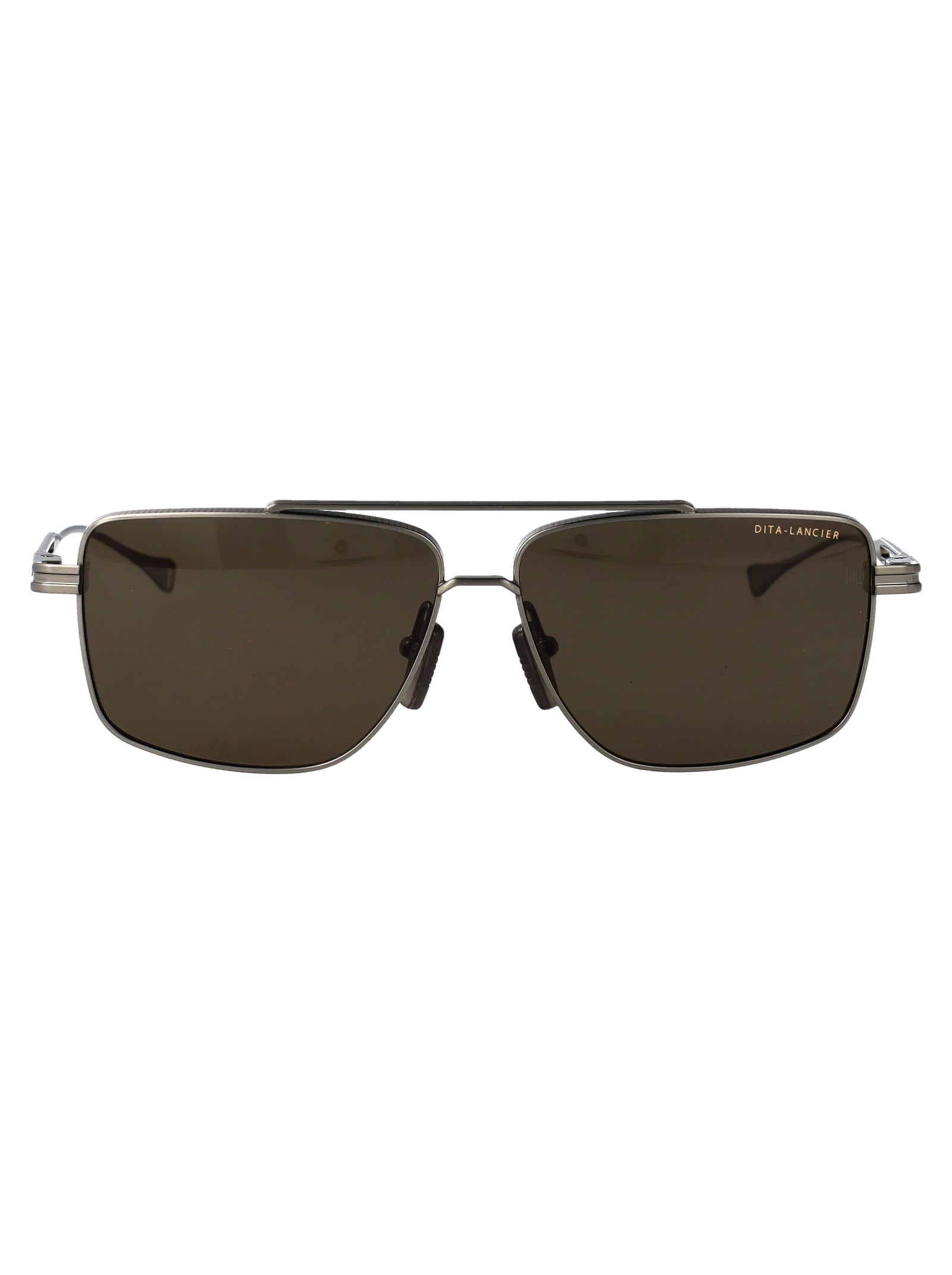 Dls126-A-03 03 Matte Black Metal Sunglasses