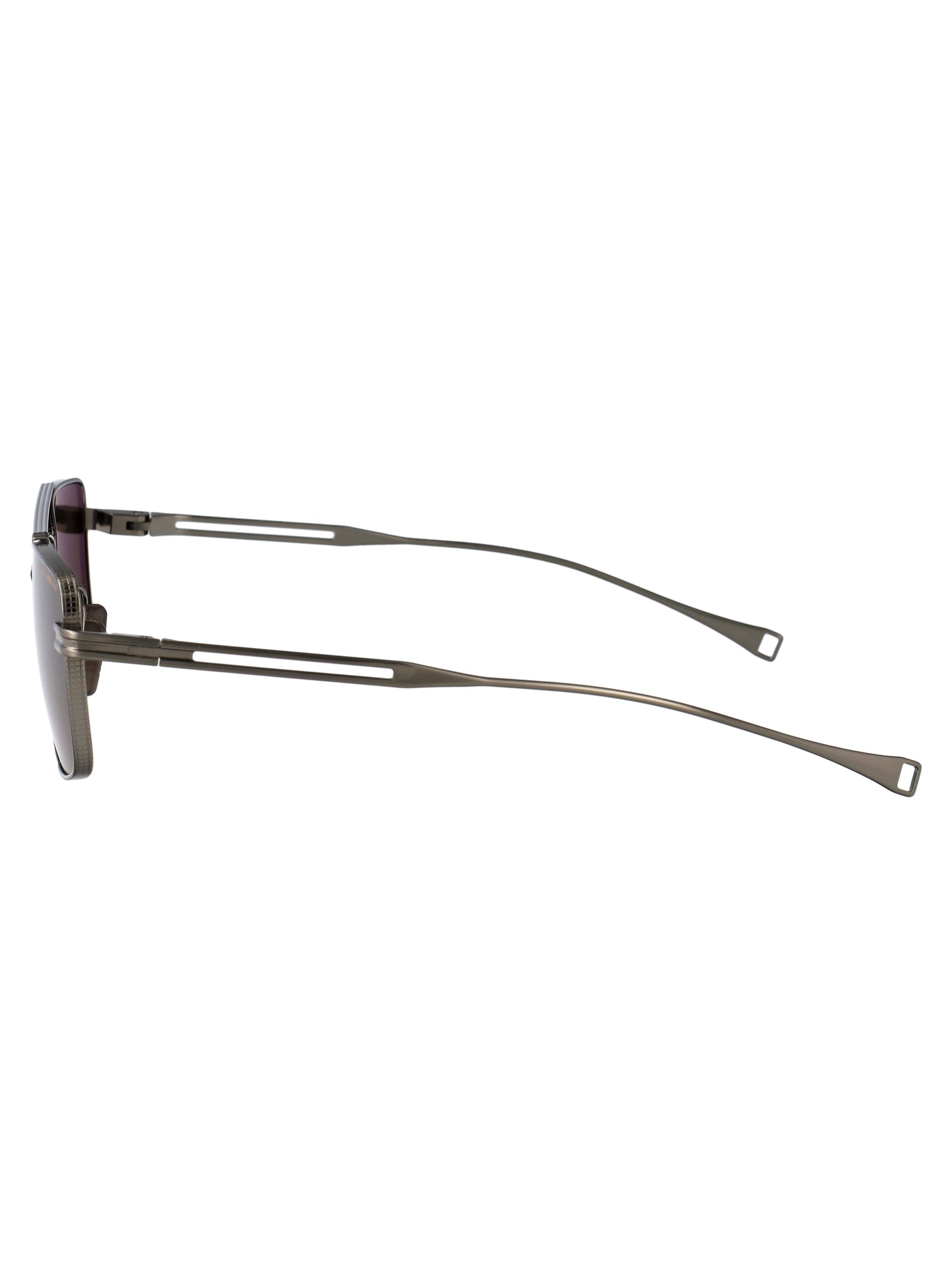 Dls126-A-03 03 Matte Black Metal Sunglasses