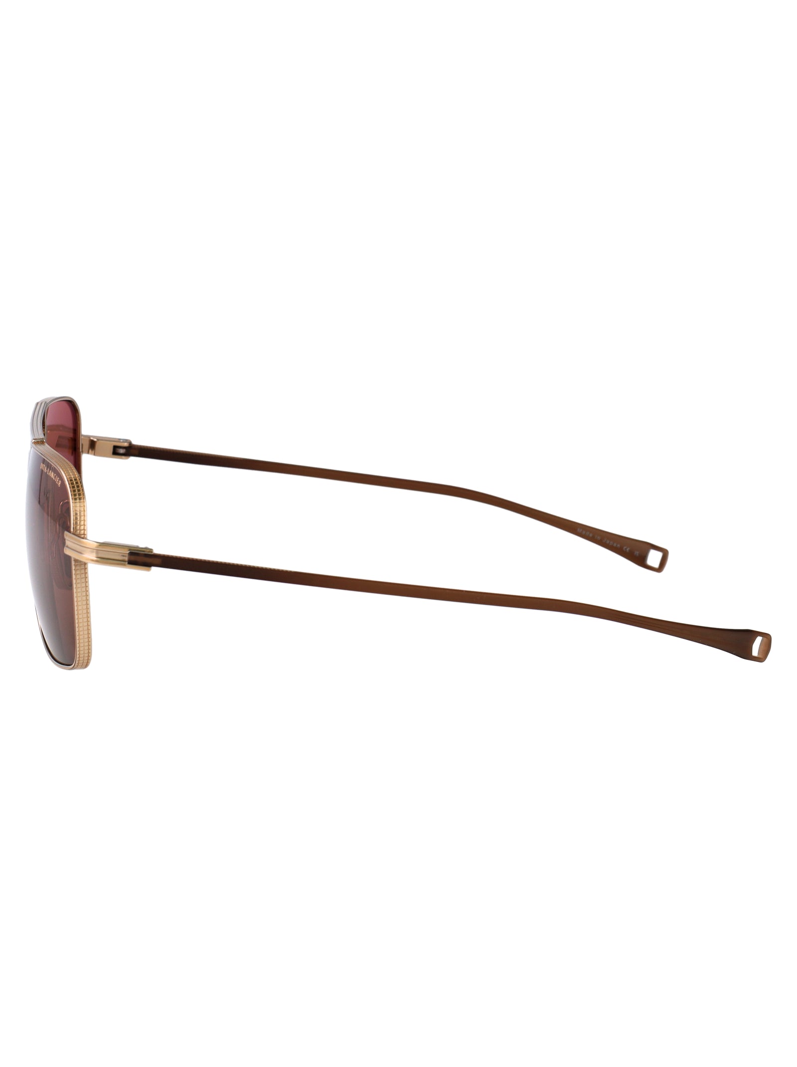Dls417-A-01 01 Gold Sand - Copperhead Brown Metal Sunglasses