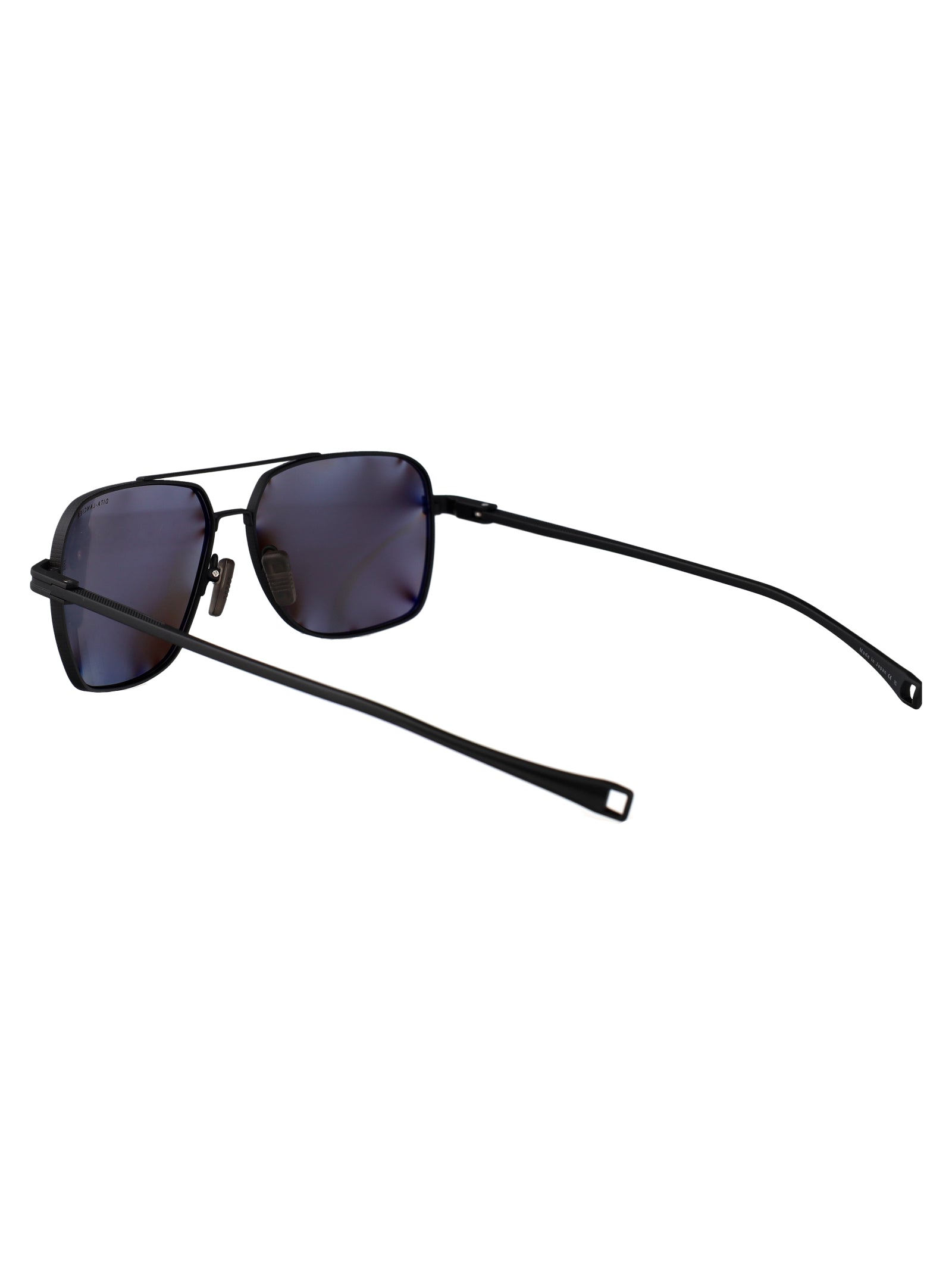 Dls417-A-03 03 Matte Black Metal Sunglasses