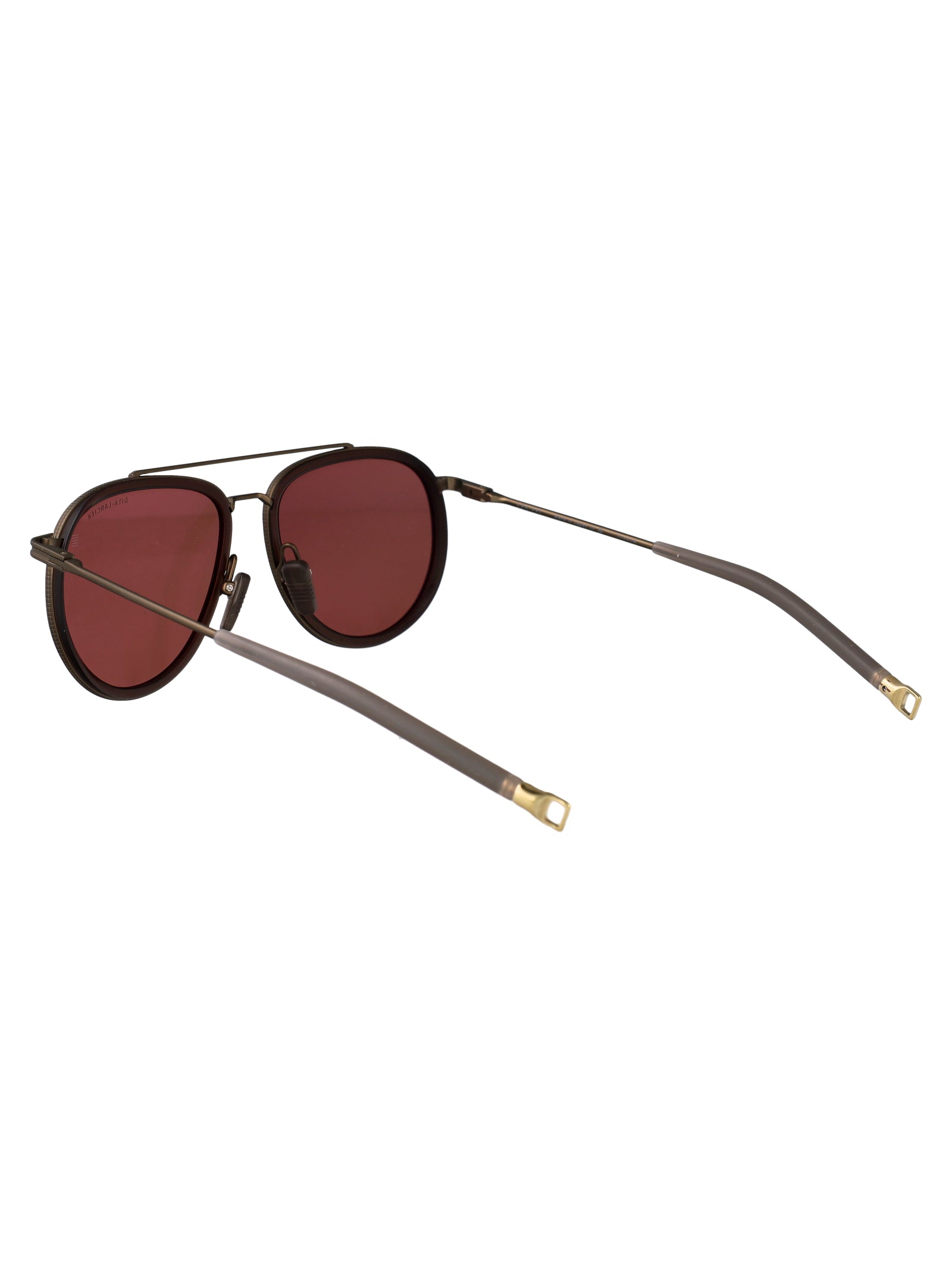 Dls441-A-01 01 Black Sand - Copperhead Brown Metal Sunglasses