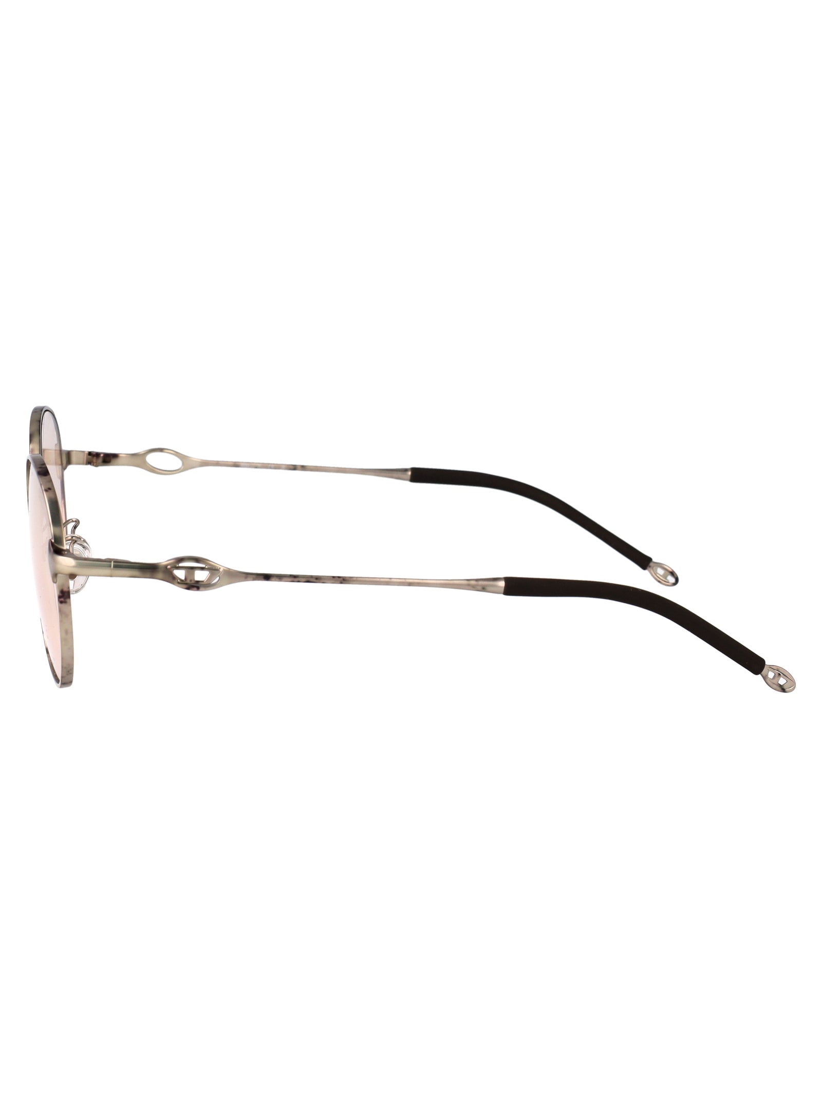 0dl1012d Paper Transfer Silver Metal Sunglasses