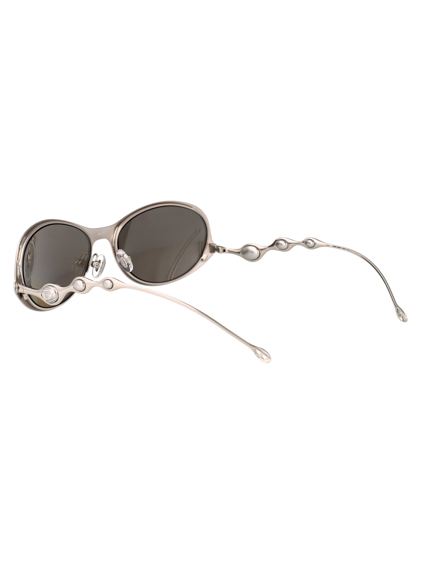 0dl1014 1001z6 Argento Lucido Metal Sunglasses
