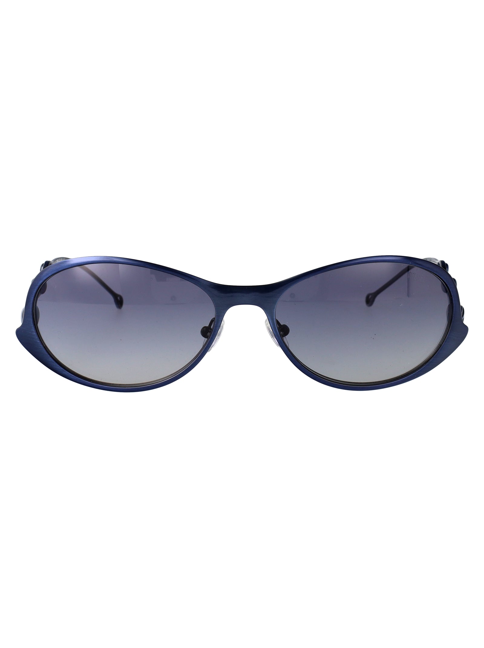 0dl1014 Argento Lucido Metal Sunglasses