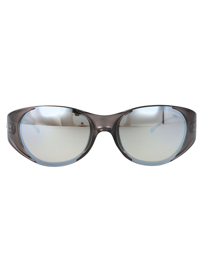0dl3003 Grigio Metallizzato Acetate Sunglasses