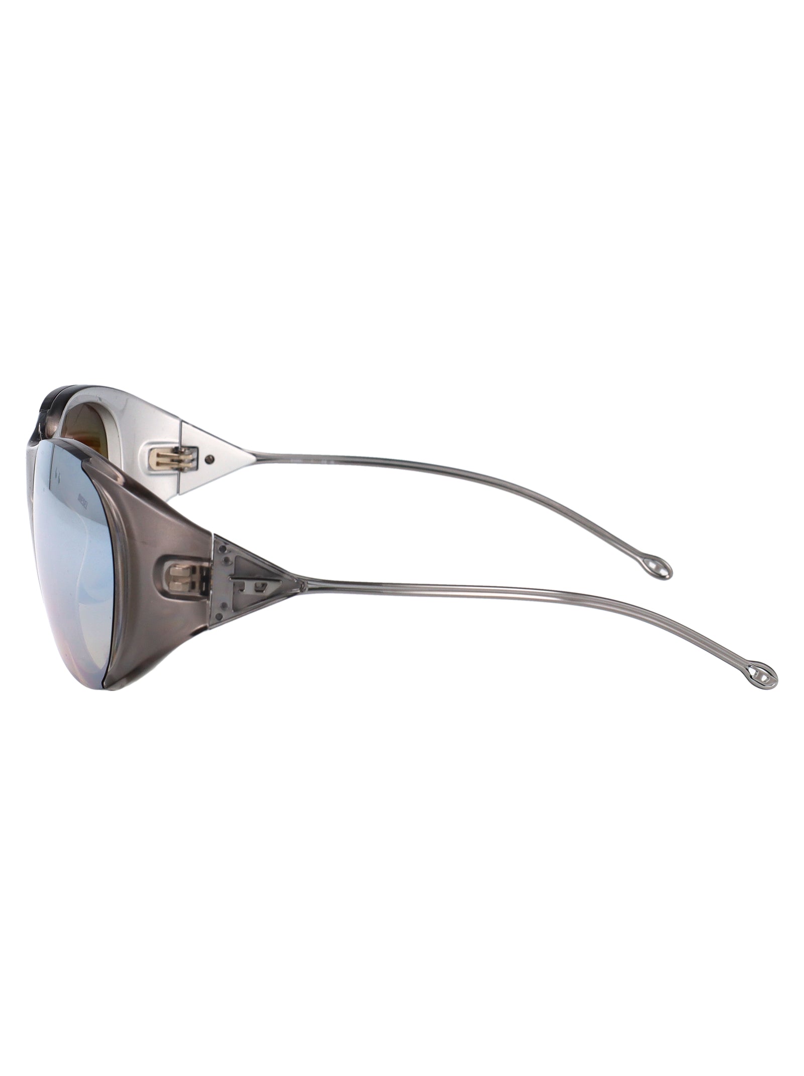 0dl3003 Grigio Metallizzato Acetate Sunglasses