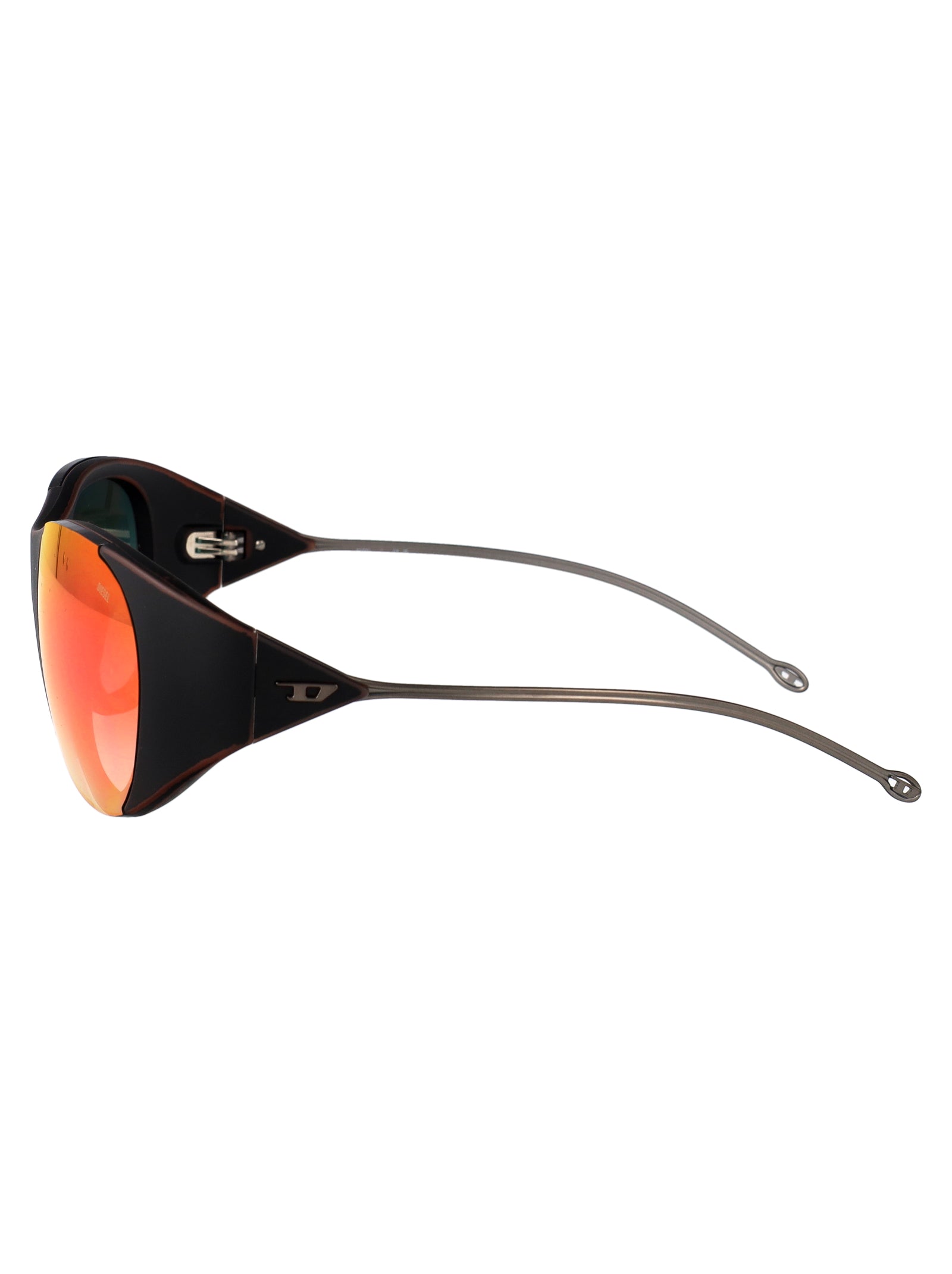 0dl3003 Grigio Metallizzato Acetate Sunglasses