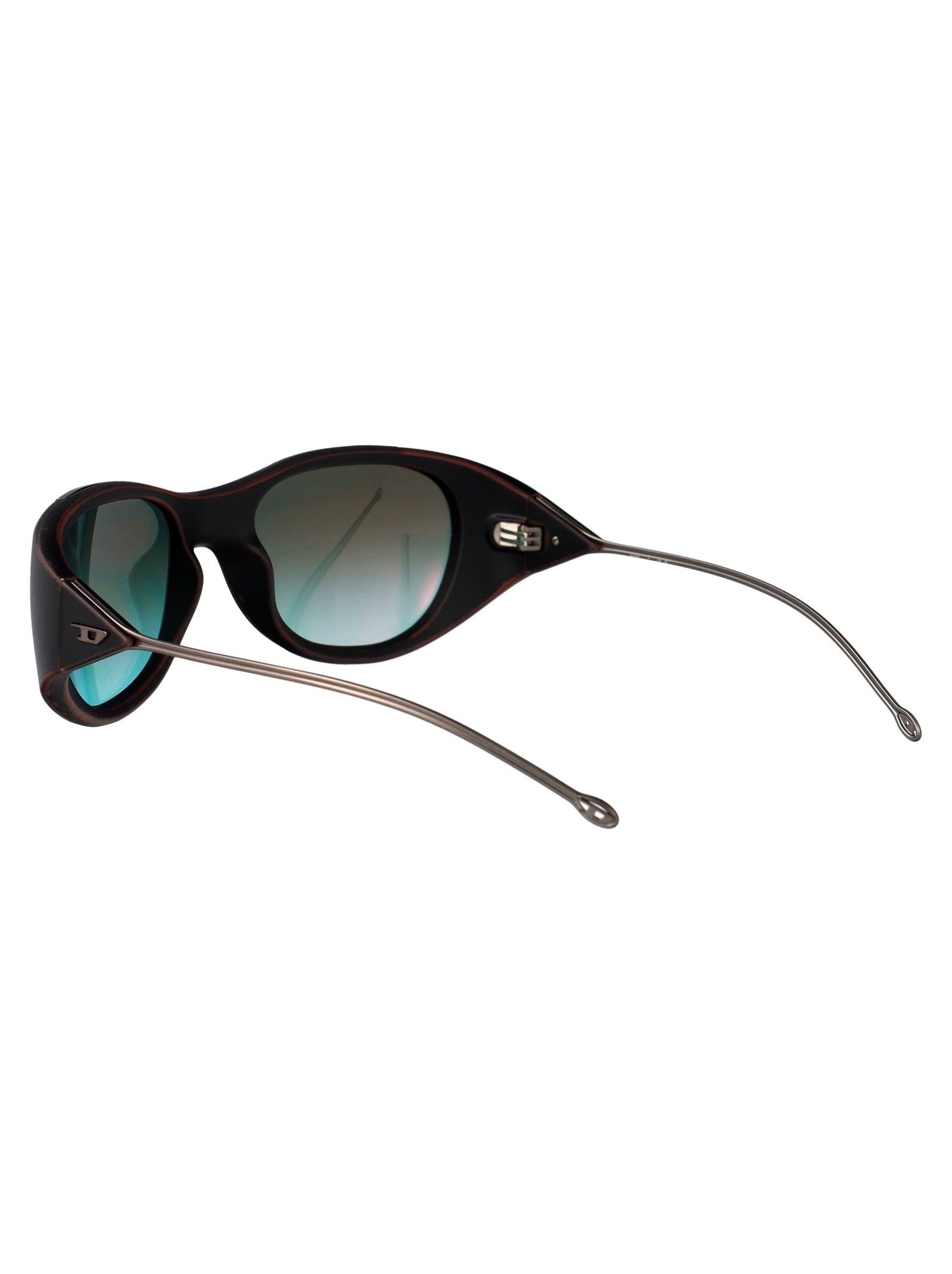 0dl3003 Grigio Metallizzato Acetate Sunglasses