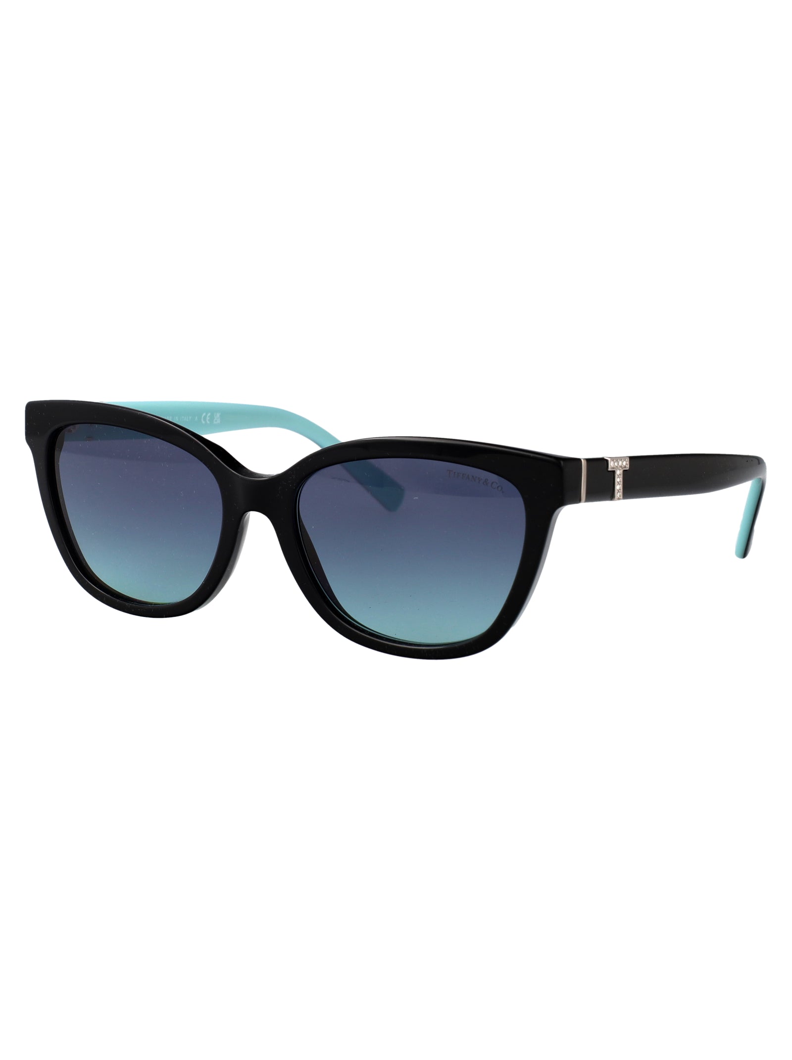 0tf4237b 80019s Black Acetate Sunglasses