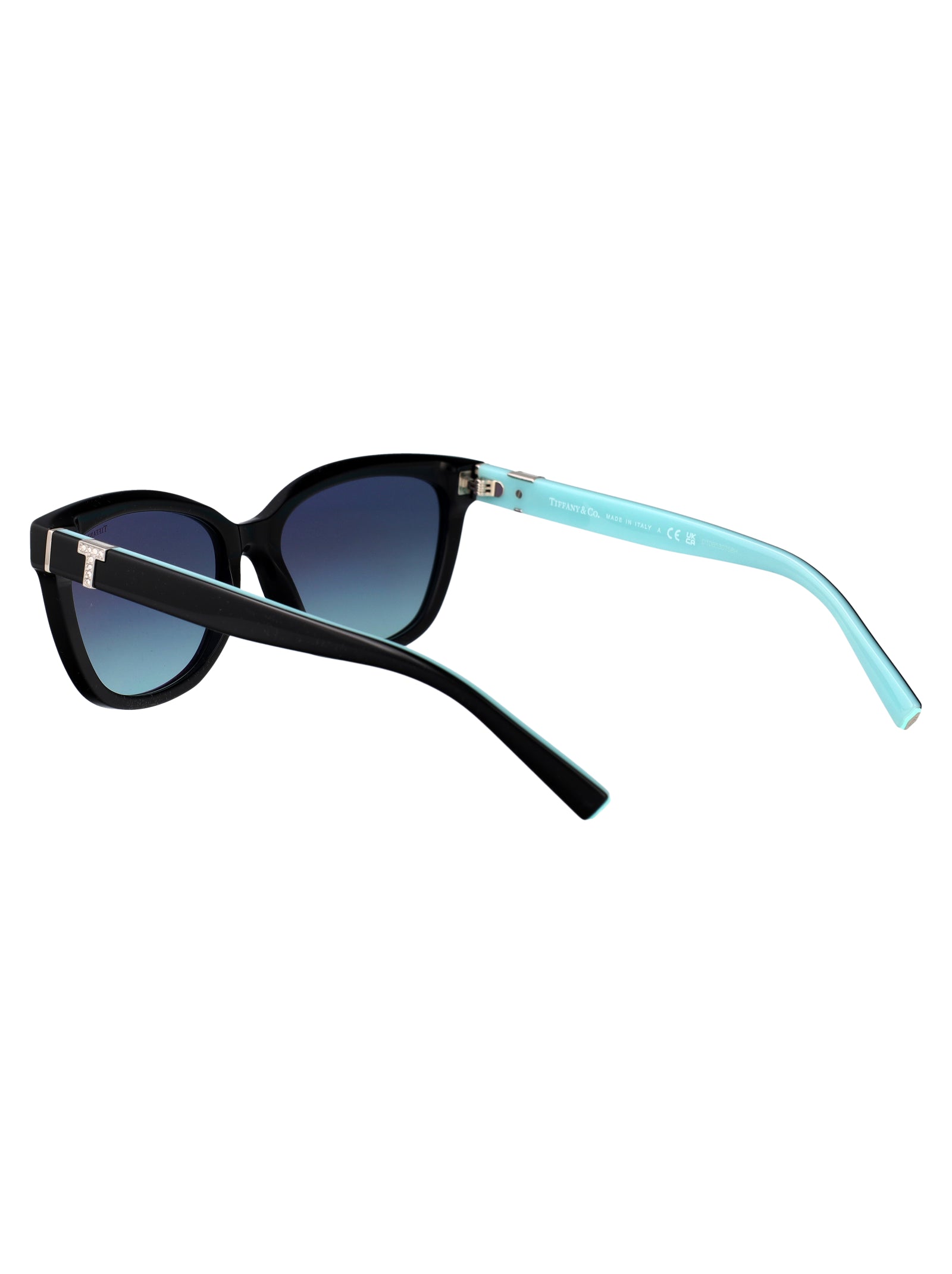 0tf4237b 80019s Black Acetate Sunglasses