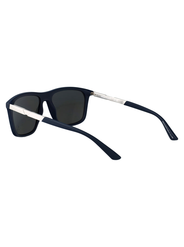 0ea4237 618925 Blu Scuro Opaco Injected Sunglasses