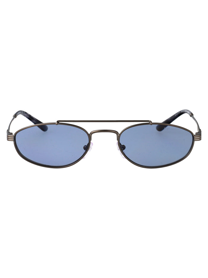 0ea2157 300372 Gunmetal Opaco Metal Sunglasses
