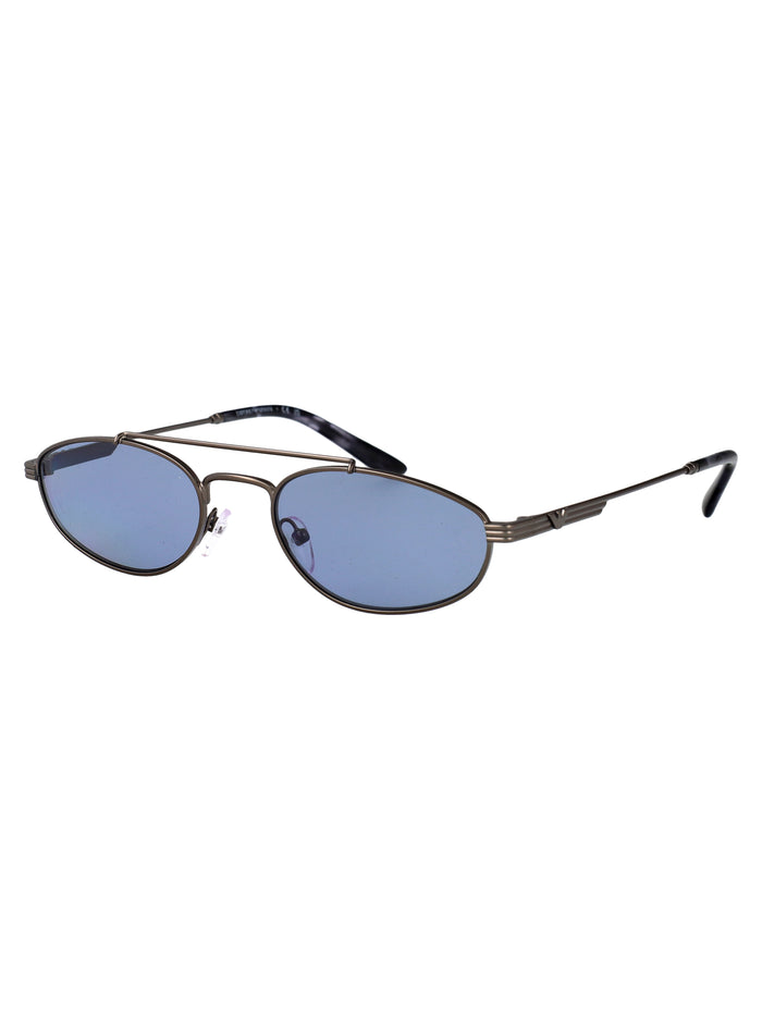 0ea2157 300372 Gunmetal Opaco Metal Sunglasses