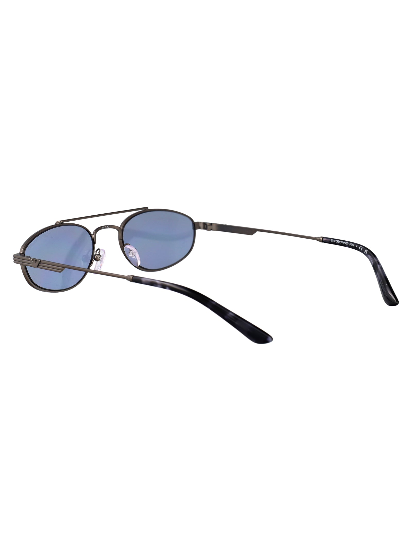 0ea2157 300372 Gunmetal Opaco Metal Sunglasses