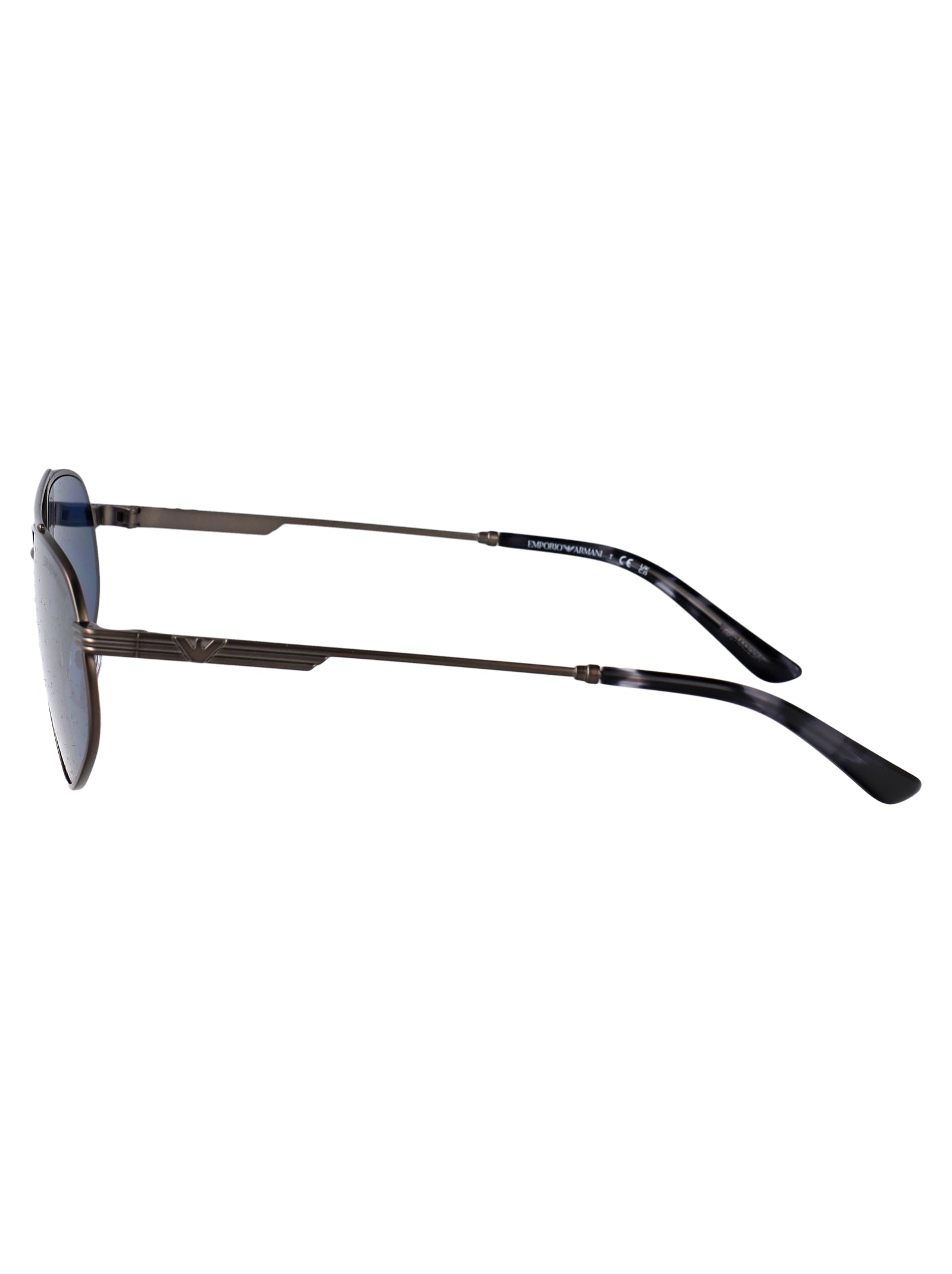 0ea2156 300380 Gunmetal Opaco Metal Sunglasses