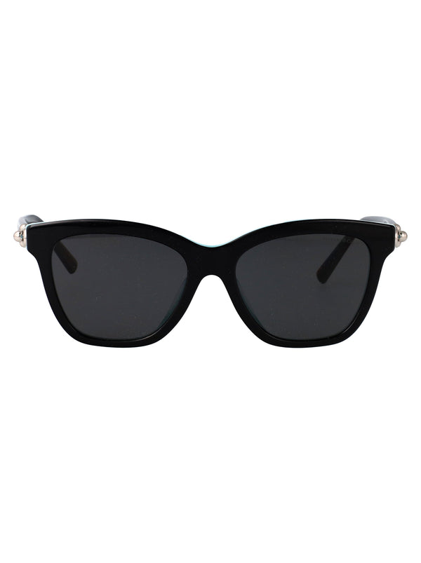 Sunglasses Black And Blue Acetate Black/blue Tiffany