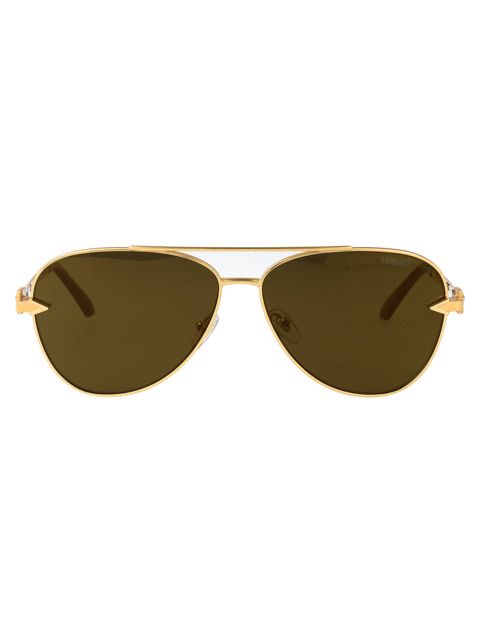 0ve2283 10027i Gold Metal Sunglasses
