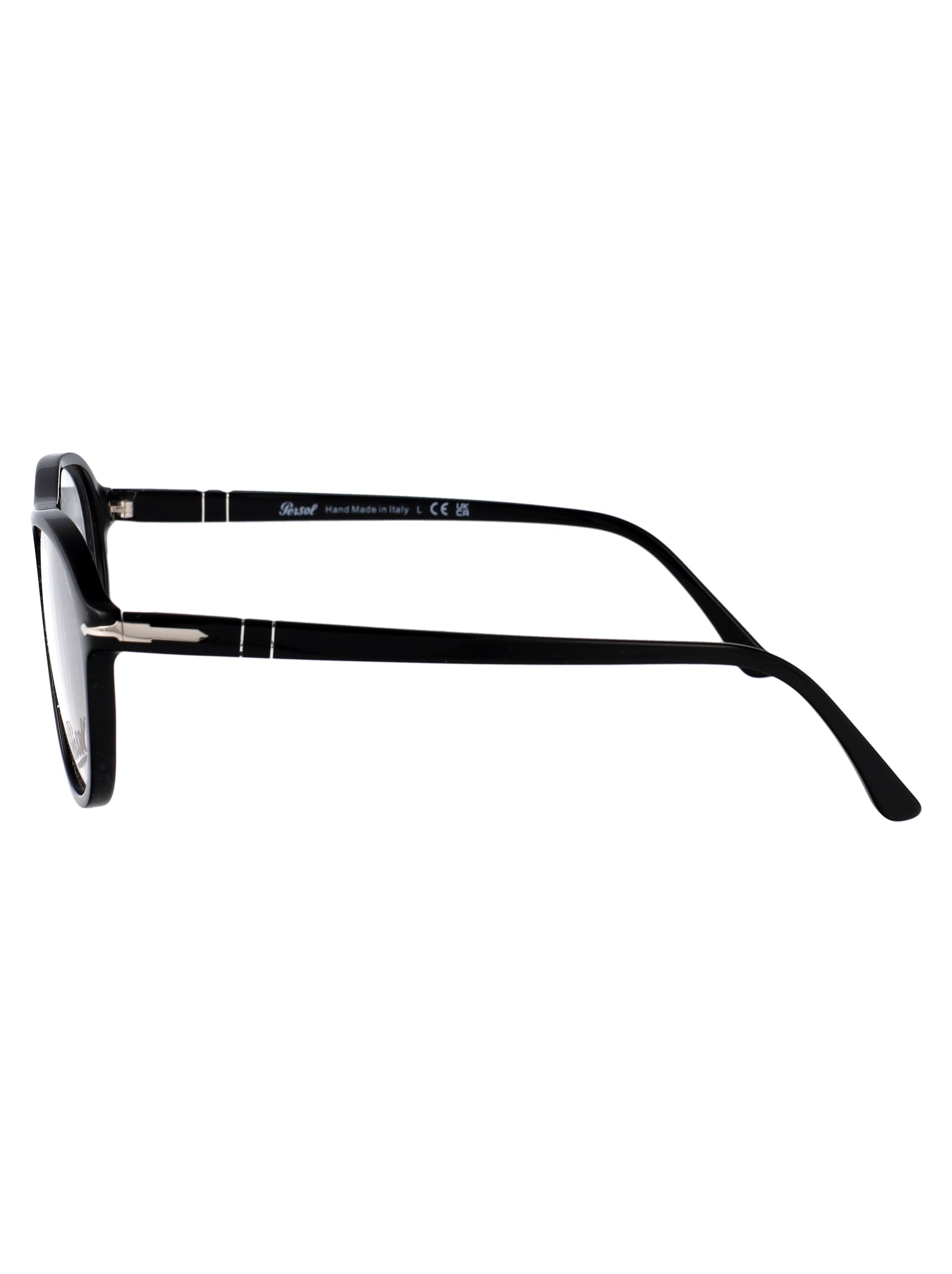 0po3371v 0095 95 Black Acetate Optical