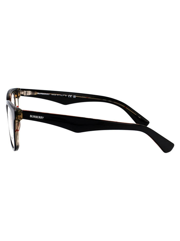 0be2425d 4121 Top Black On Vintage Check Acetate Optical