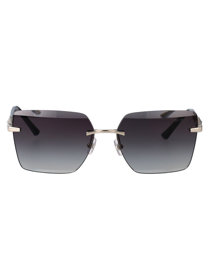 0jc4018 30028g Argento Metal Sunglasses