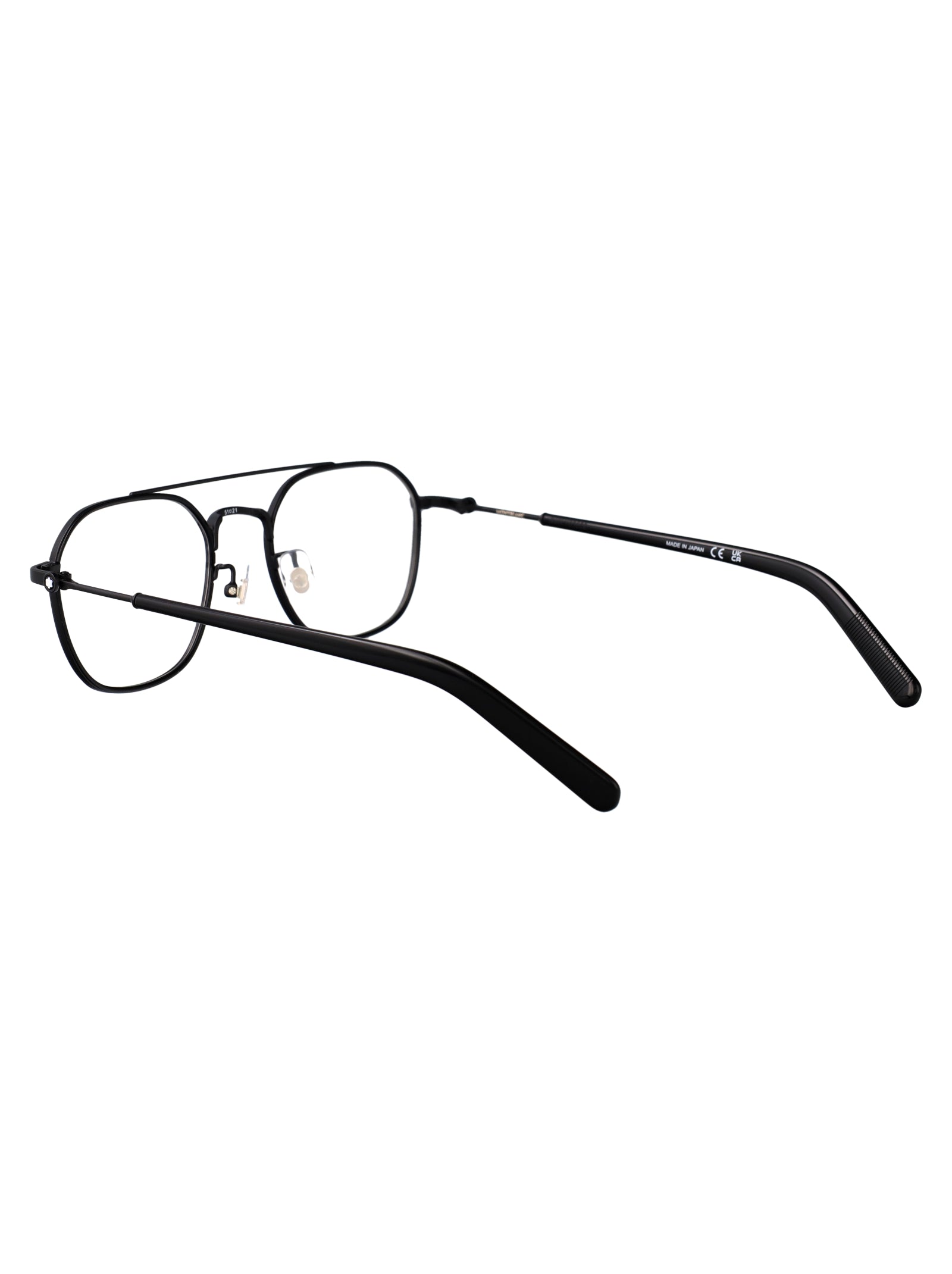 Mb0391oa Black-black-transparent Acetate Optical
