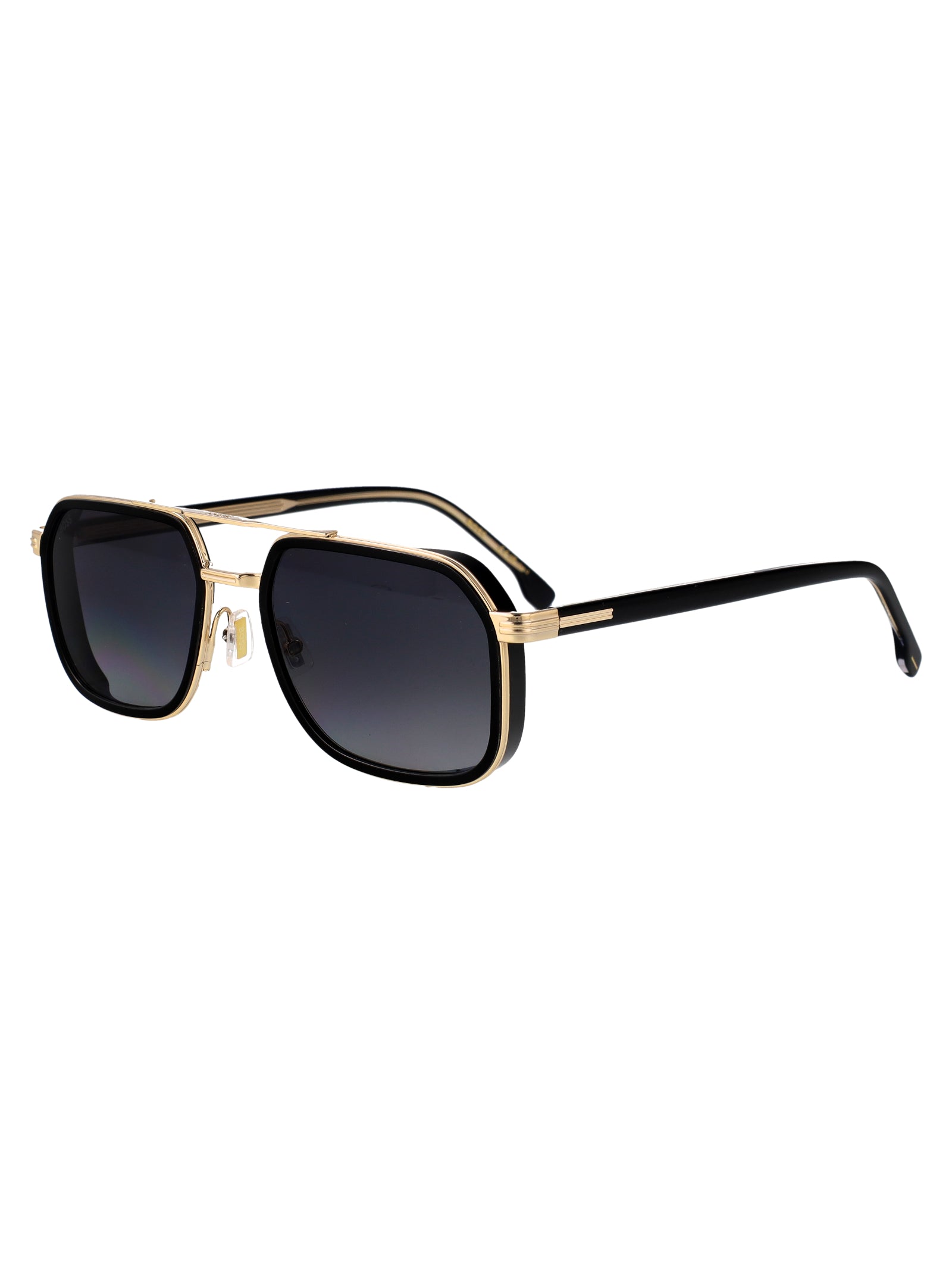 Boss 1724-S Black Gold Stainless Steel Sunglasses