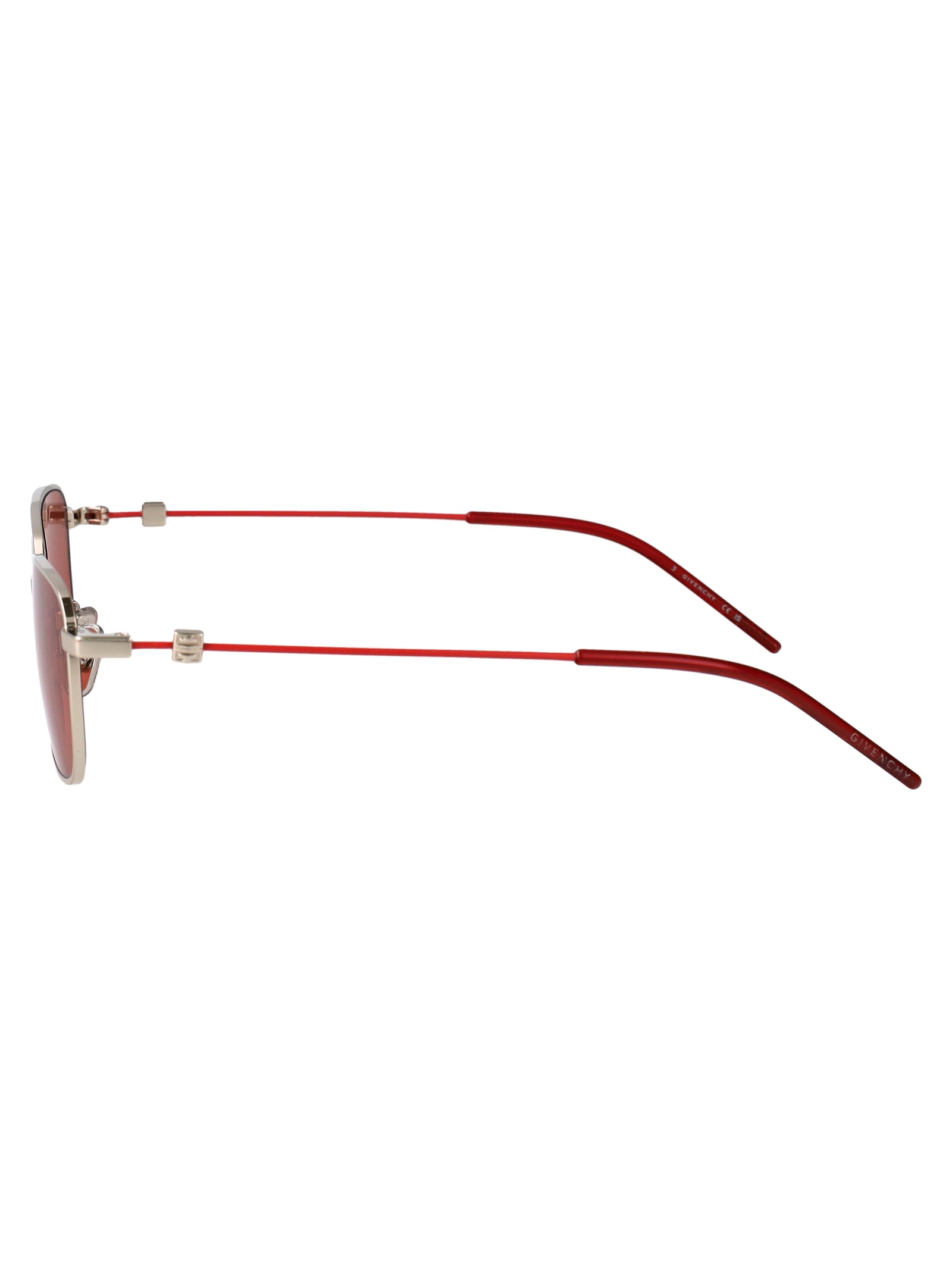 Gv40123u 16s Silver Metal Sunglasses