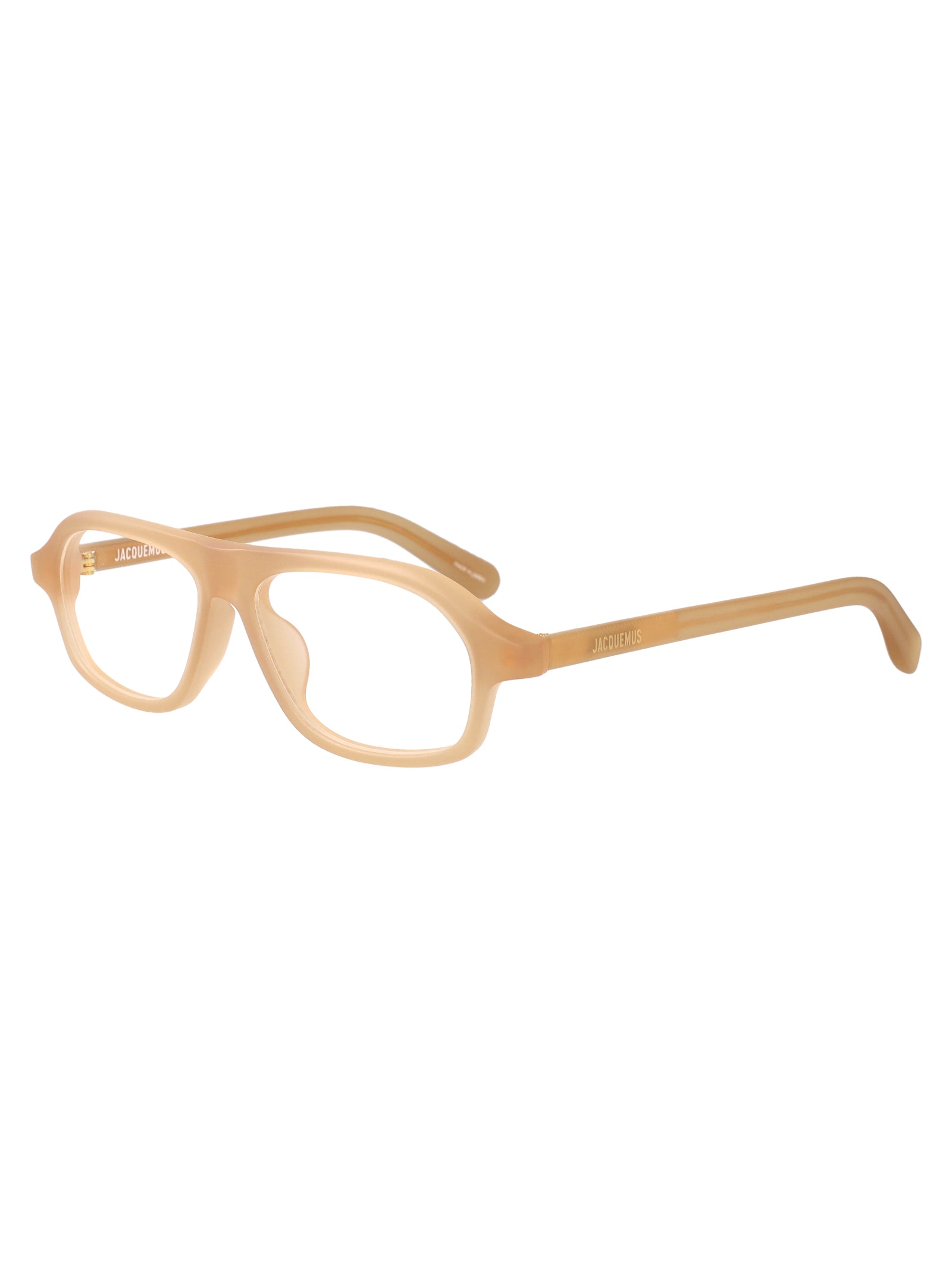 BECANE Matt Milky Brown/ Gold/ Optical Acetate