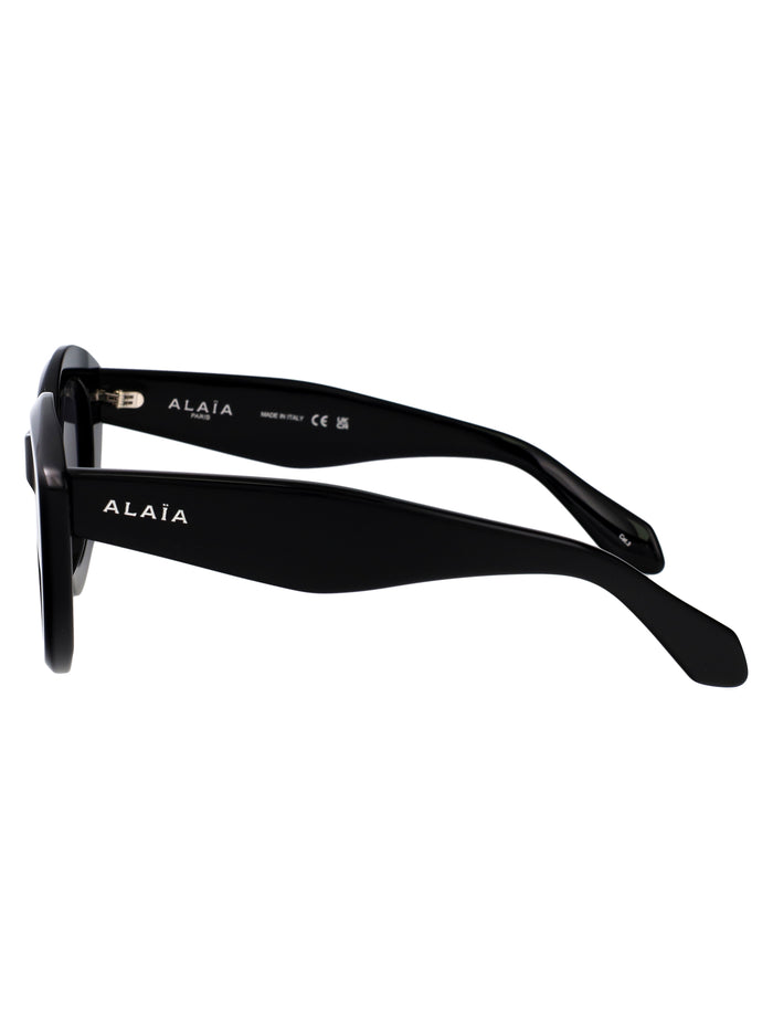 Aa0091s 001 Black-black-grey Recycled Acetate Sunglasses